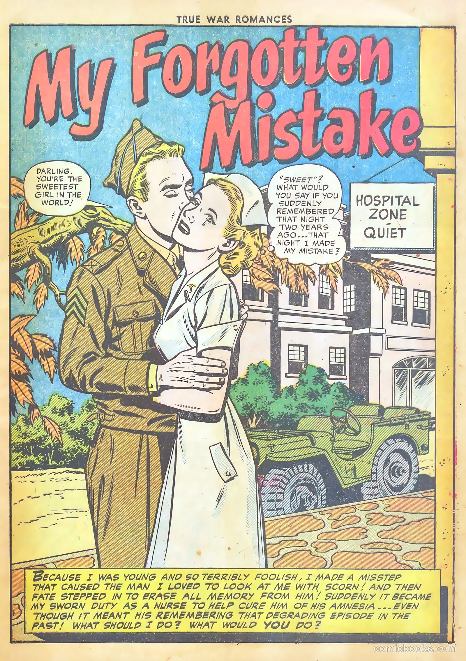 True War Romances #6 (1953) — page 9 of 37