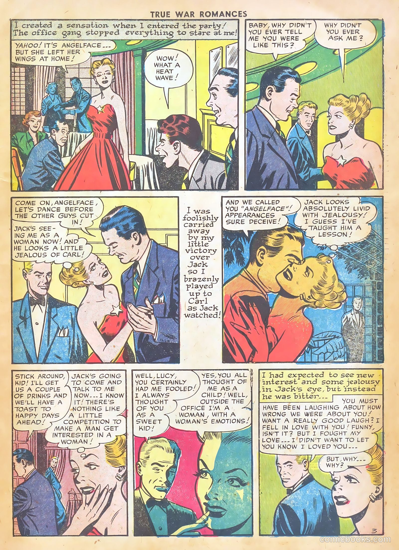 True War Romances #6 (1953) — page 11 of 37
