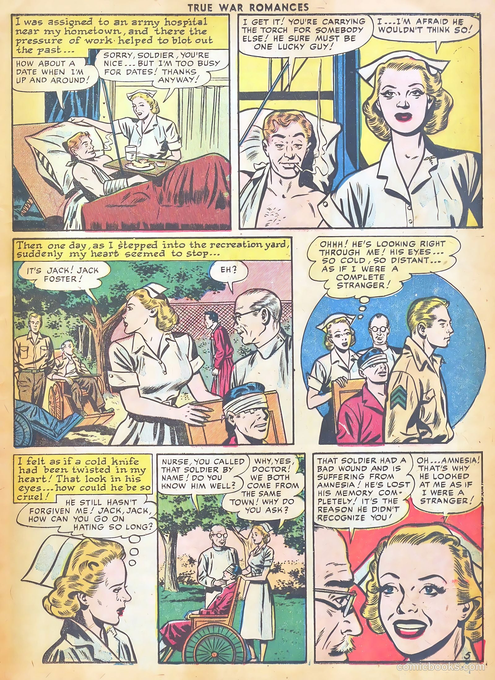 True War Romances #6 (1953) — page 13 of 37