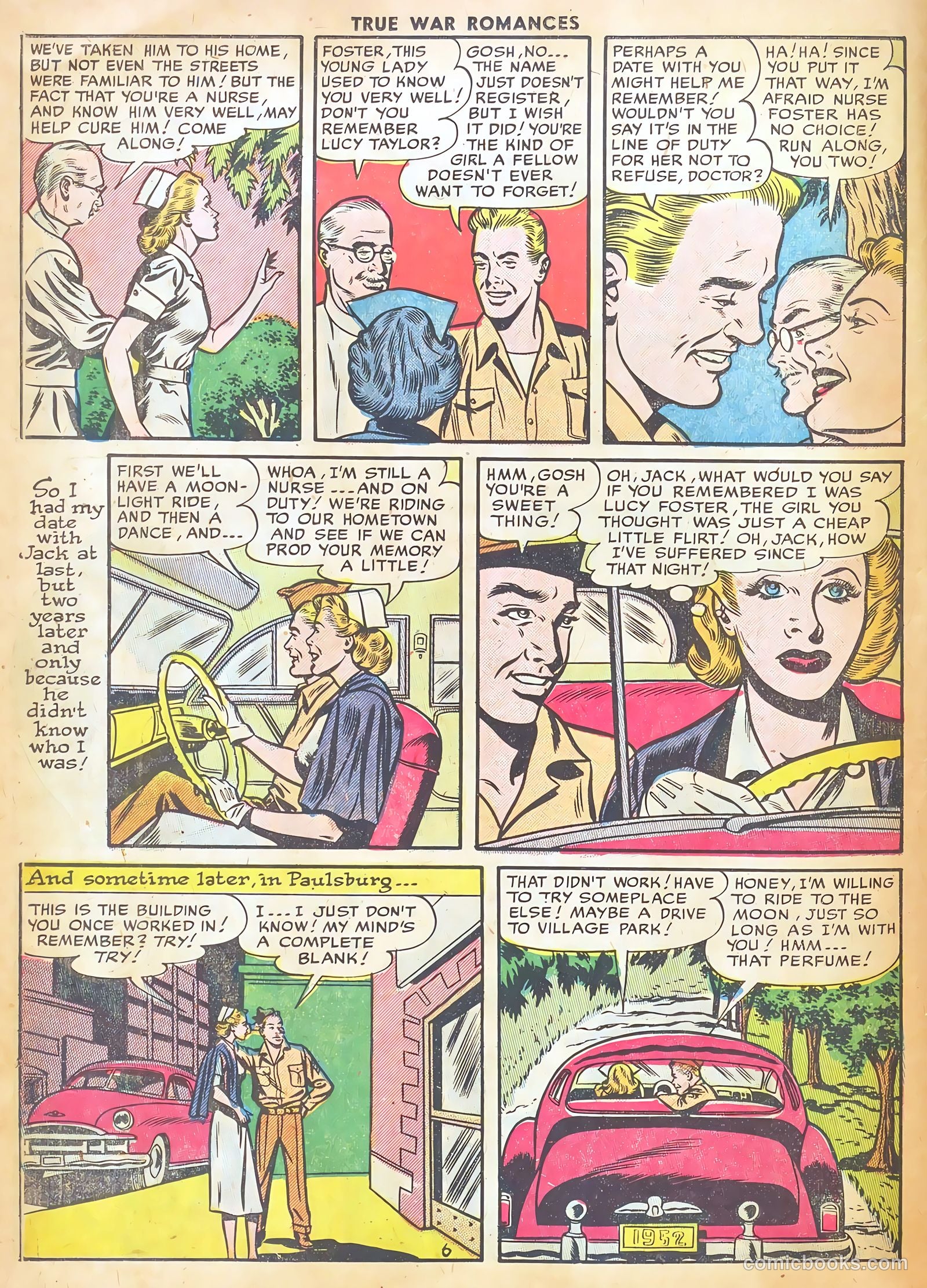 True War Romances #6 (1953) — page 14 of 37