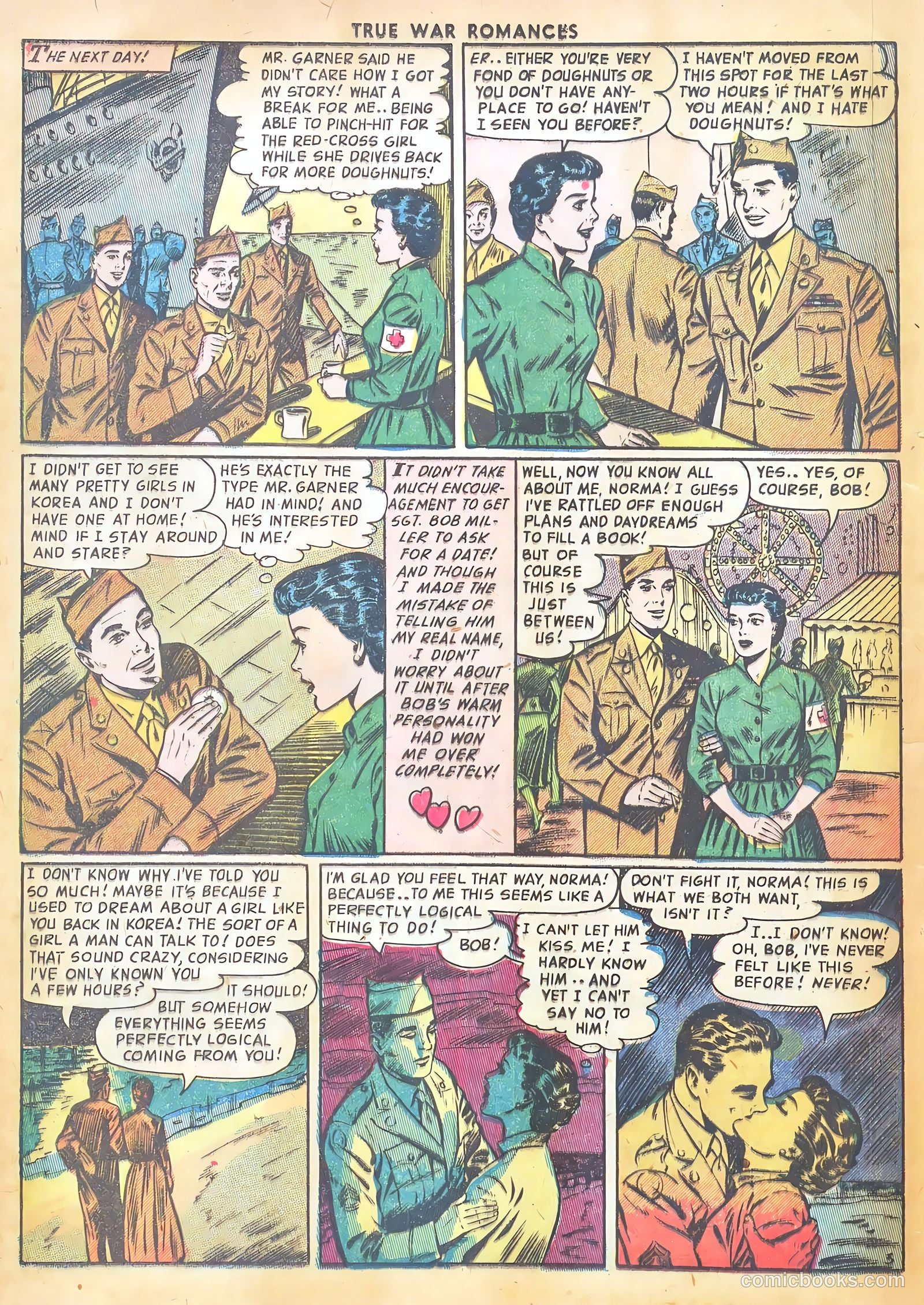 True War Romances #6 (1953) — page 20 of 37