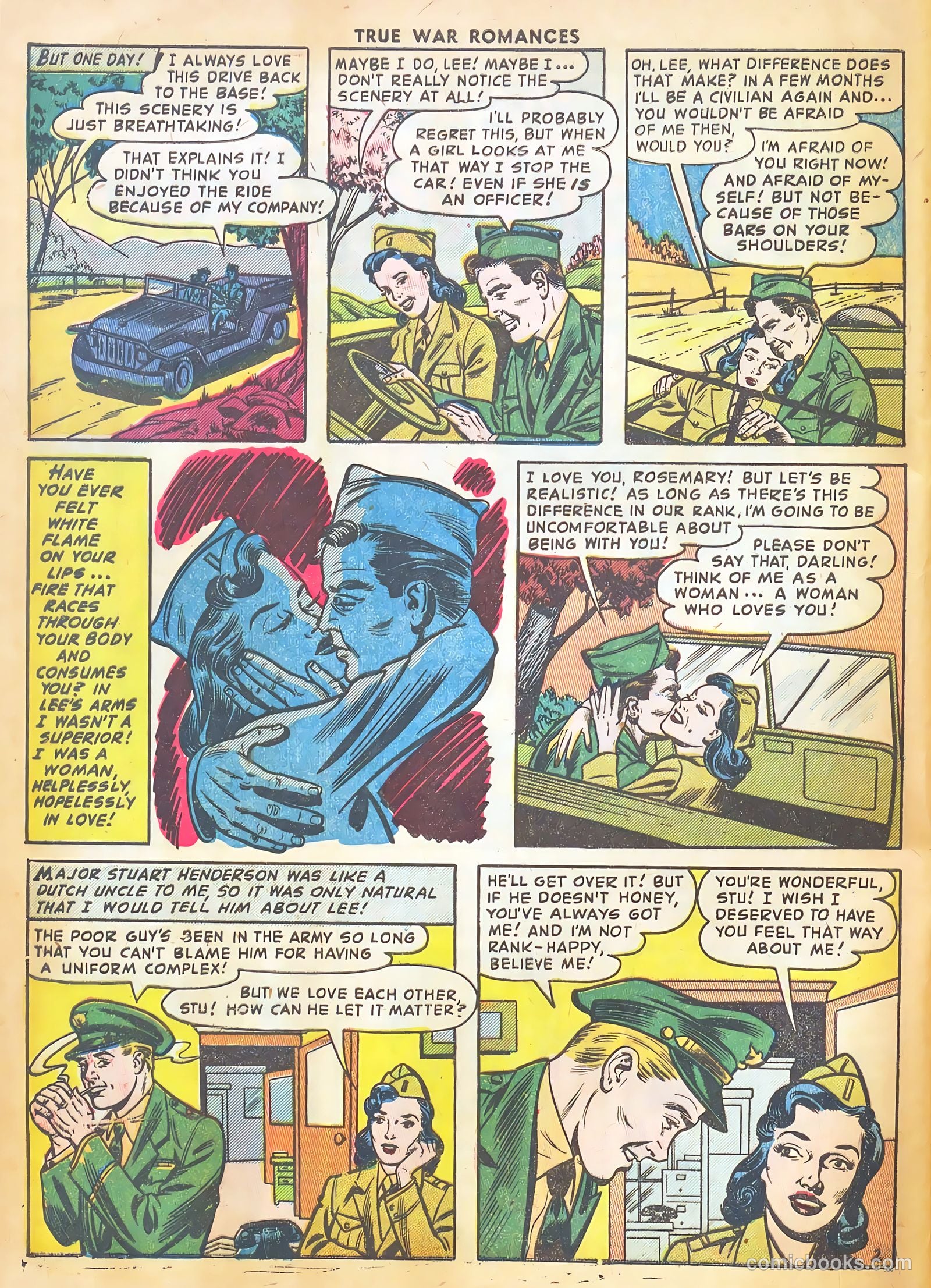 True War Romances #6 (1953) — page 28 of 37