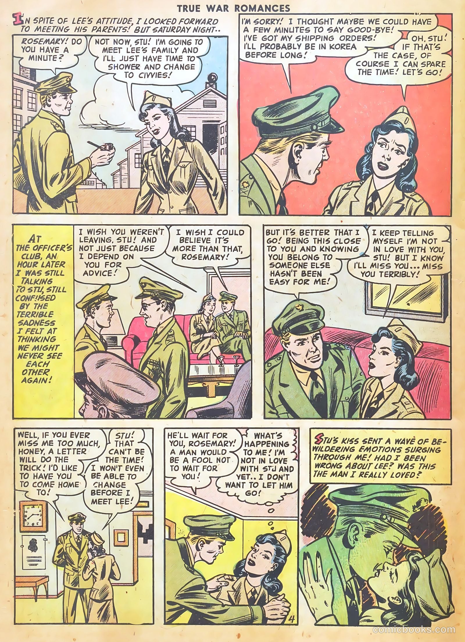 True War Romances #6 (1953) — page 30 of 37