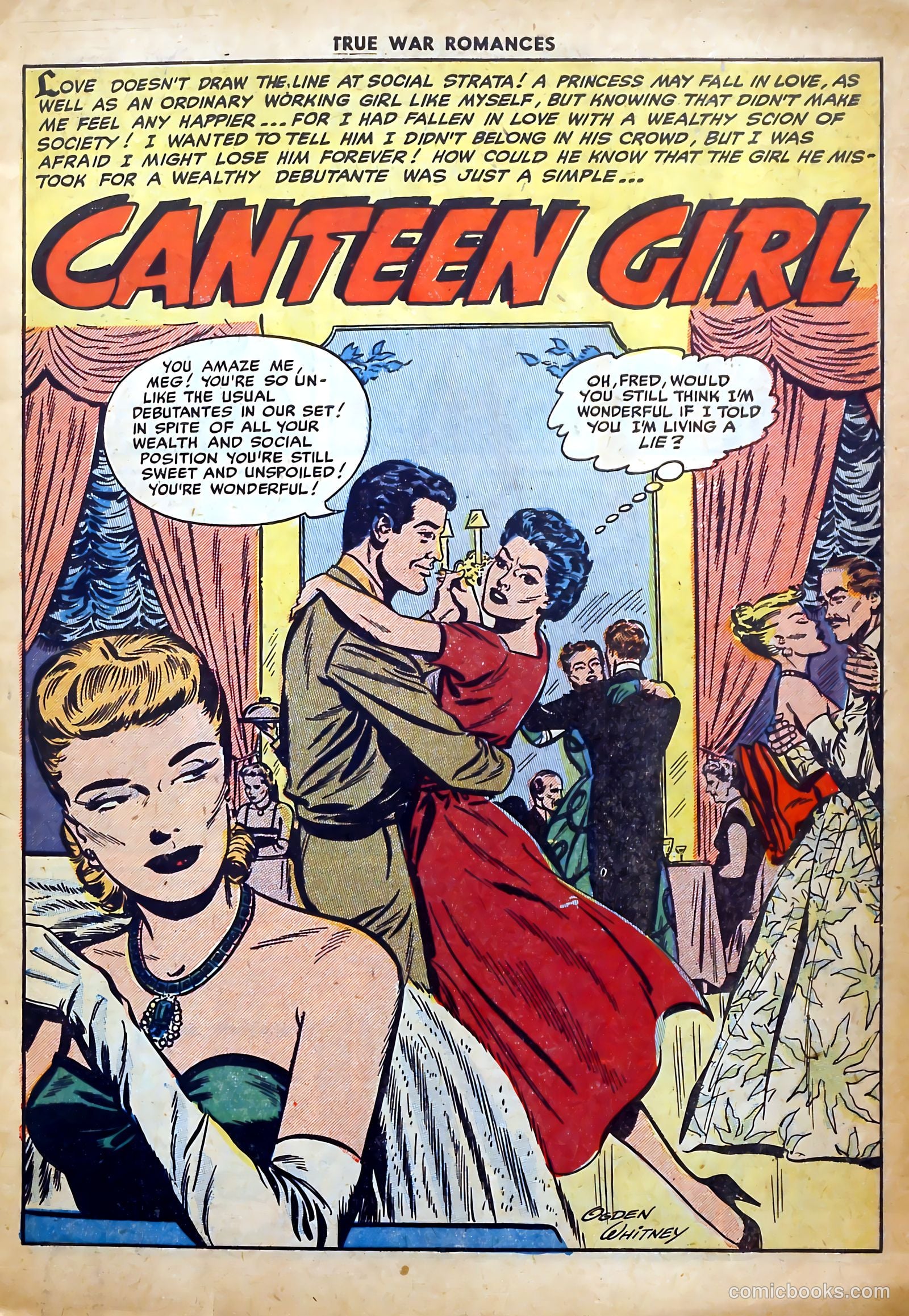True War Romances #7 (1953) — page 3 of 36