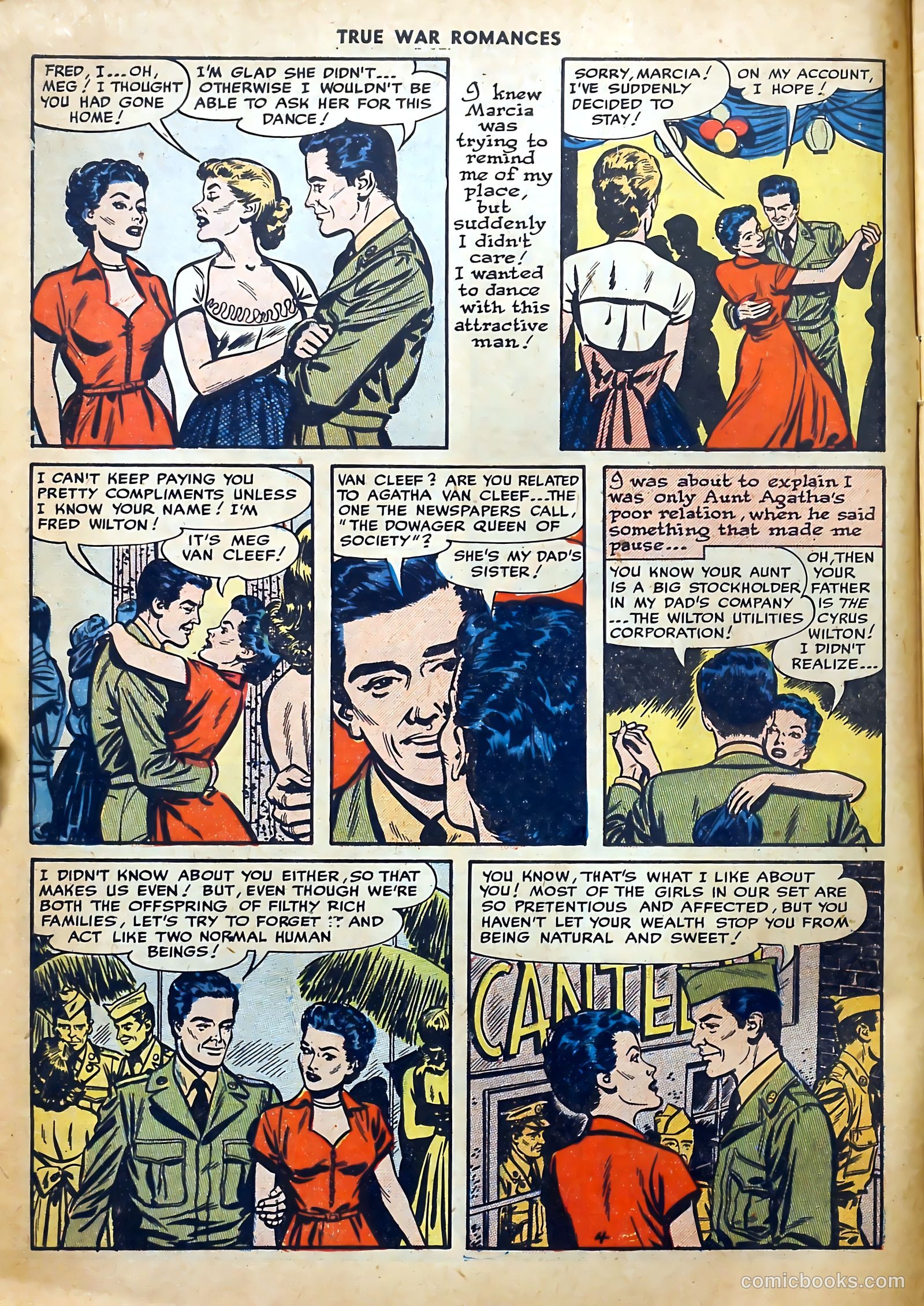 True War Romances #7 (1953) — page 6 of 36