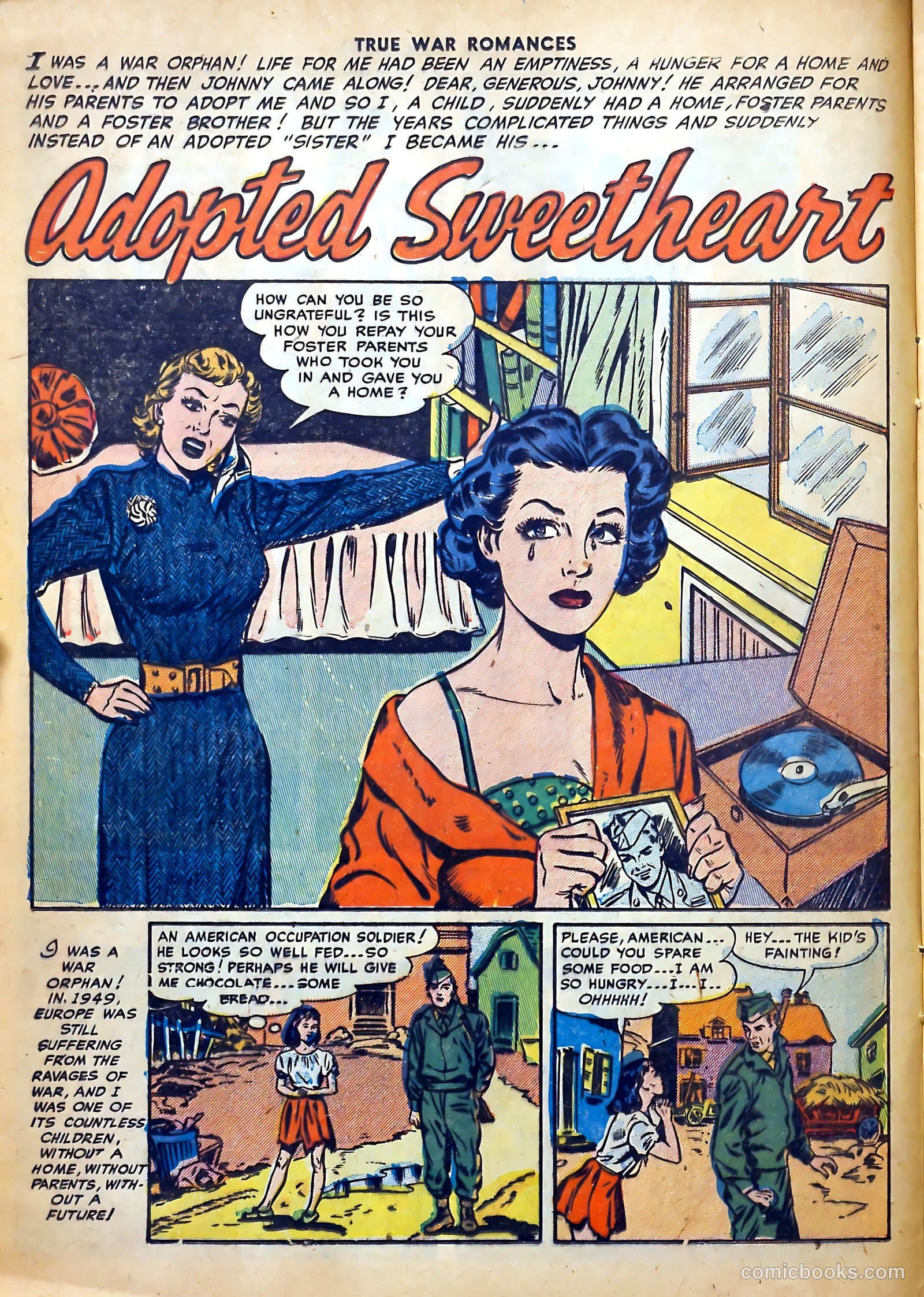 True War Romances #7 (1953) — page 12 of 36