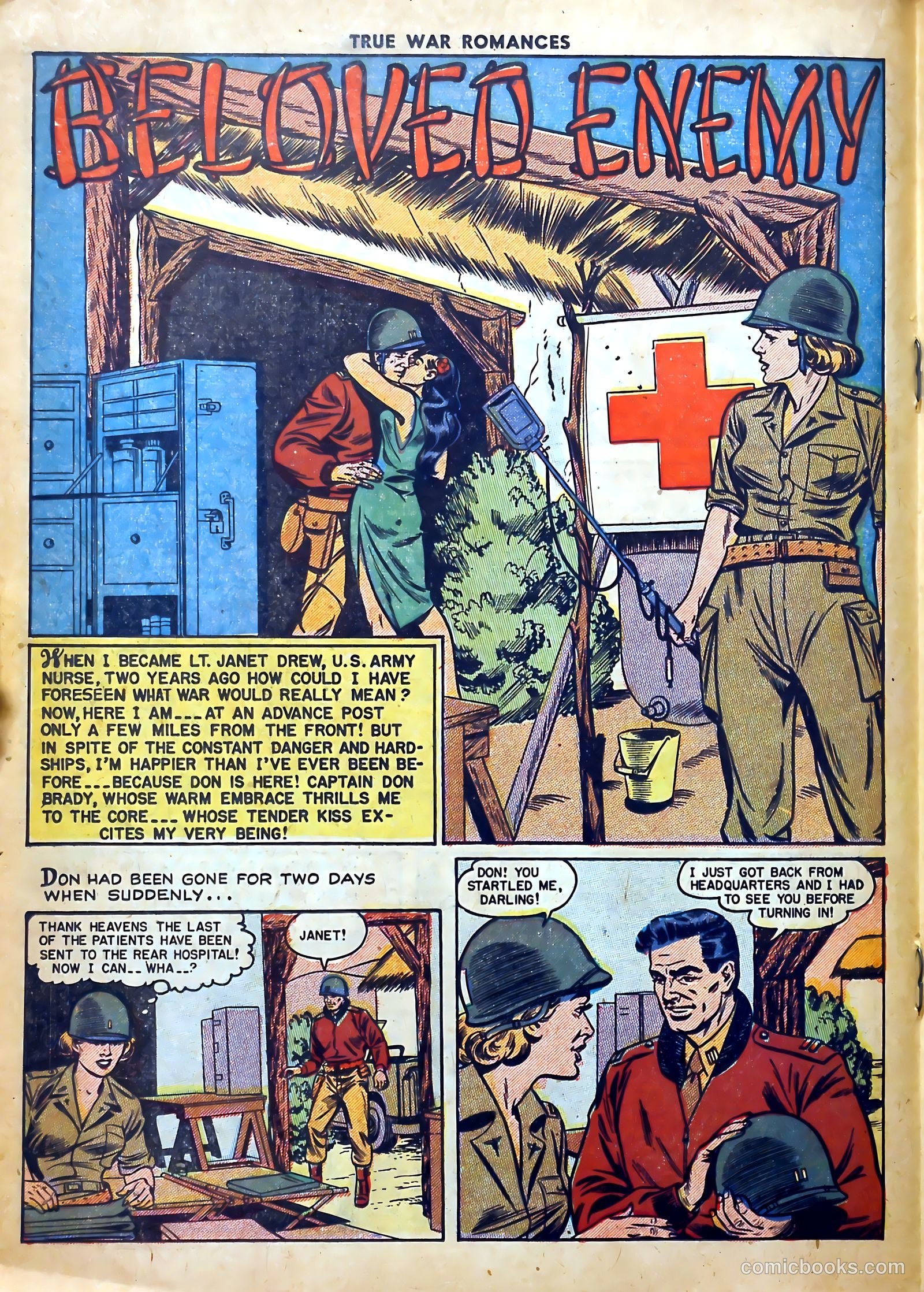 True War Romances #7 (1953) — page 18 of 36