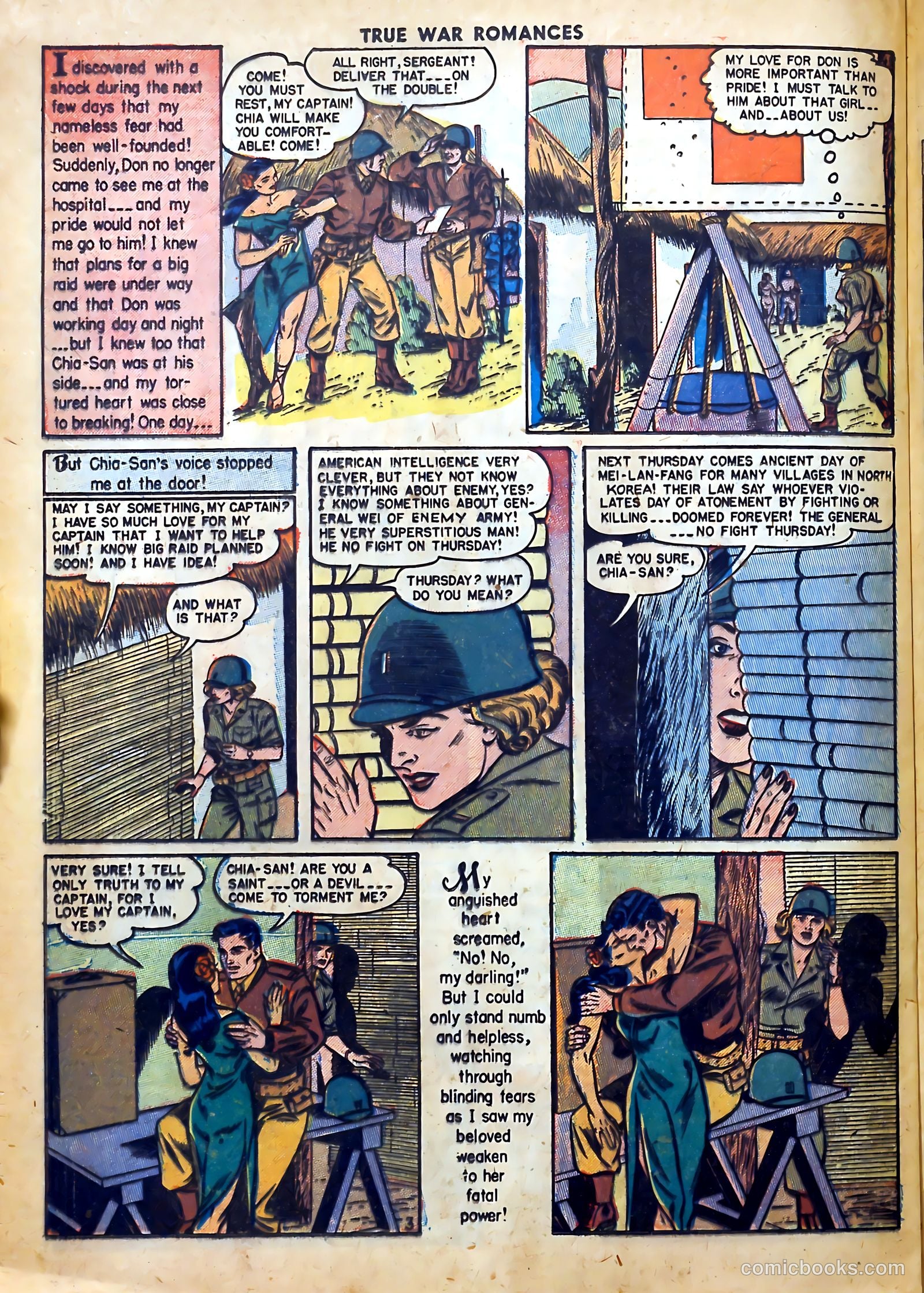 True War Romances #7 (1953) — page 20 of 36