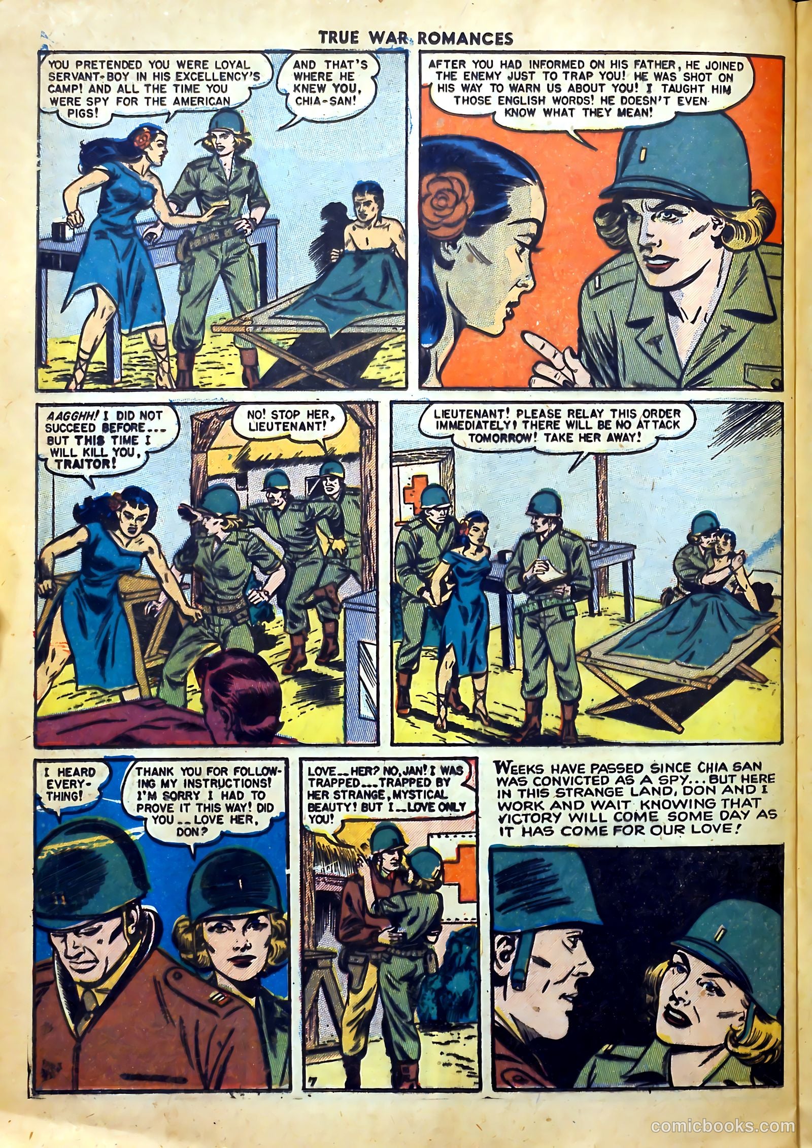True War Romances #7 (1953) — page 24 of 36