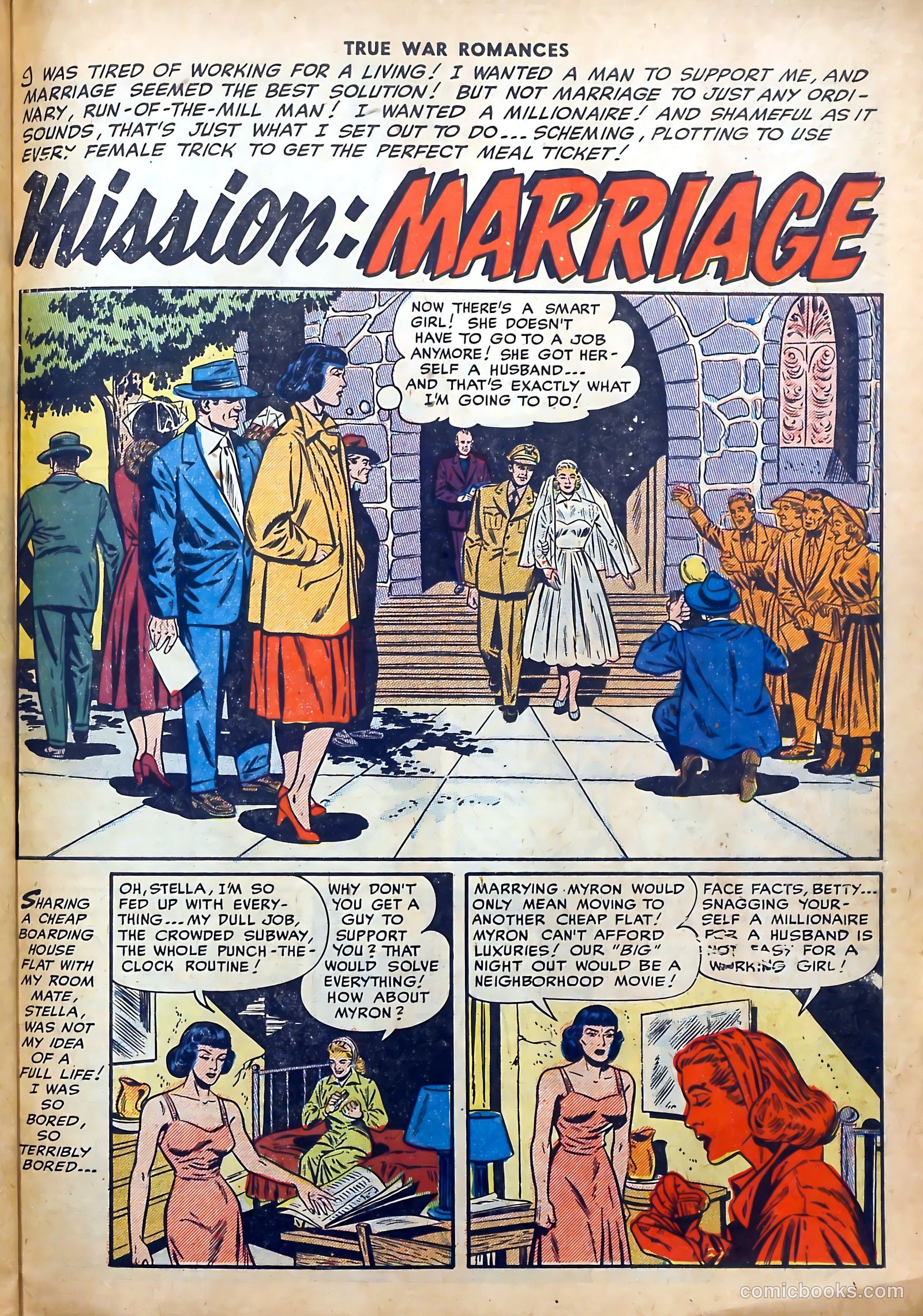 True War Romances #7 (1953) — page 27 of 36
