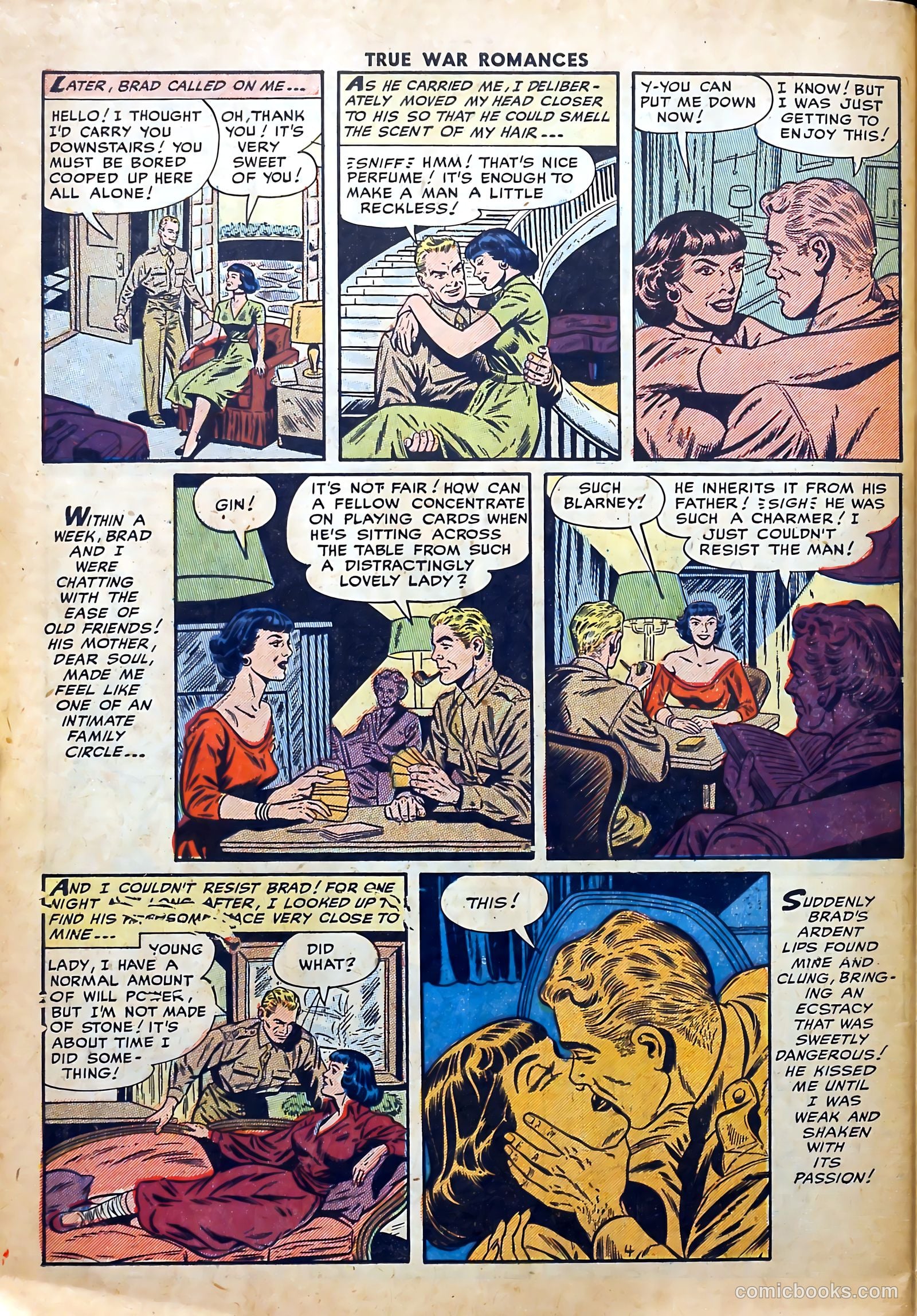 True War Romances #7 (1953) — page 30 of 36