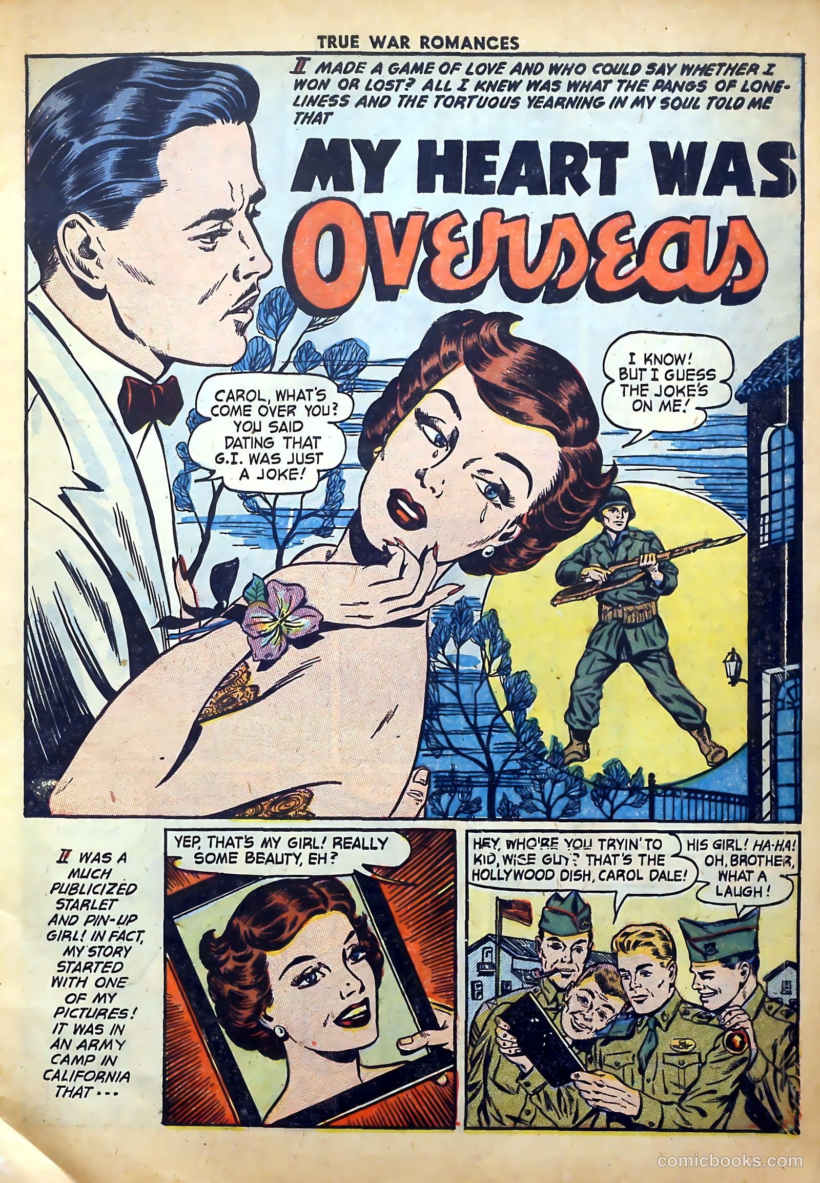 True War Romances #8 (1953) — page 3 of 36