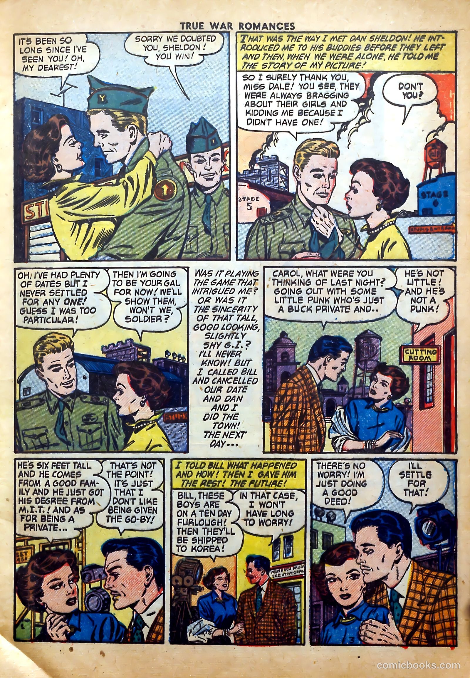 True War Romances #8 (1953) — page 5 of 36