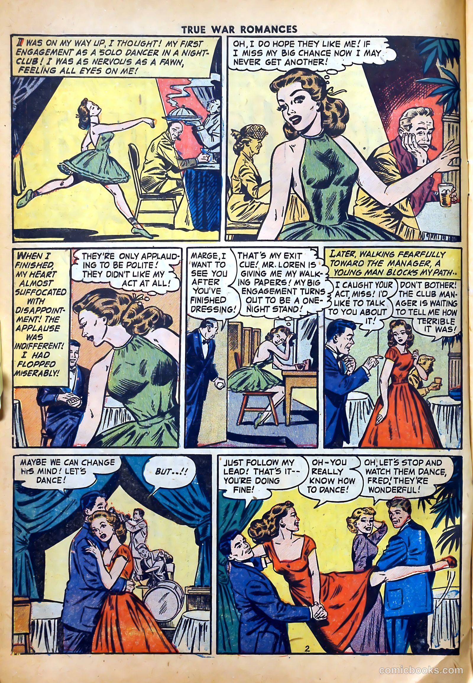 True War Romances #8 (1953) — page 10 of 36
