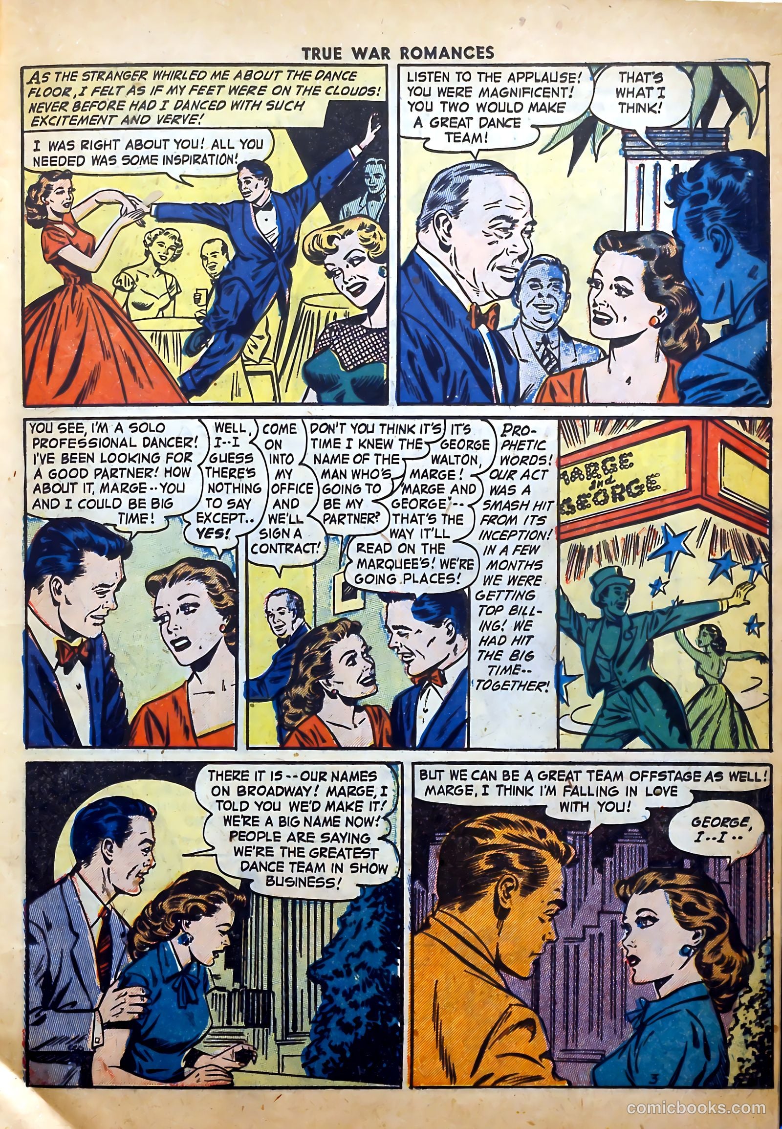True War Romances #8 (1953) — page 11 of 36