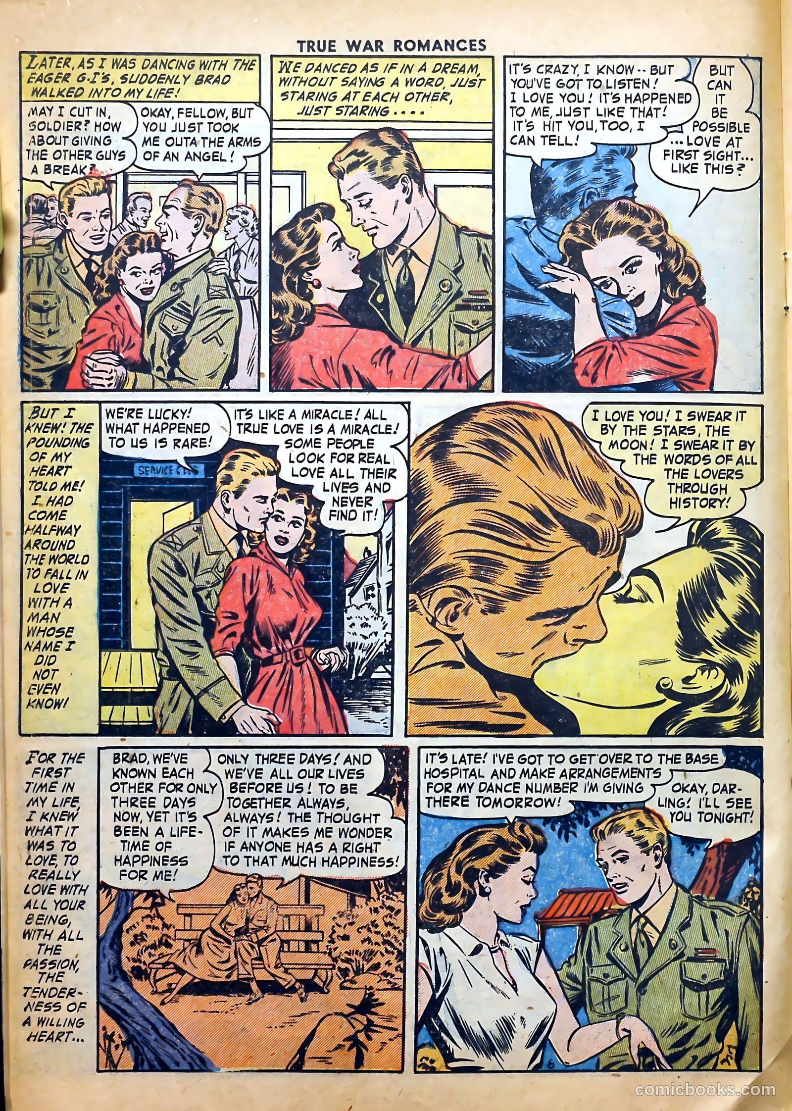 True War Romances #8 (1953) — page 14 of 36
