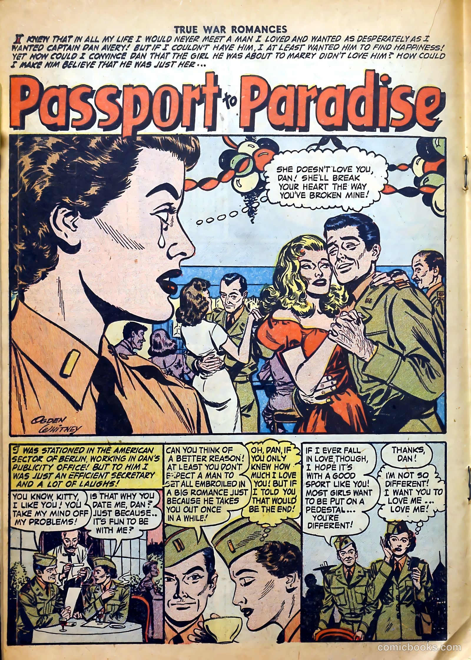 True War Romances #8 (1953) — page 18 of 36