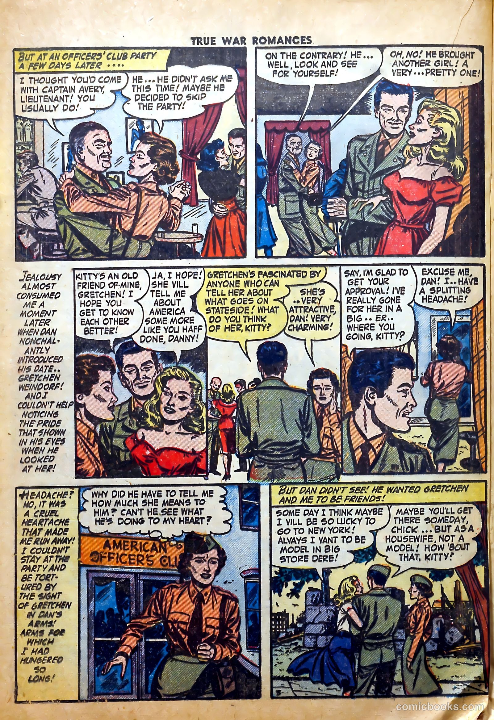 True War Romances #8 (1953) — page 20 of 36