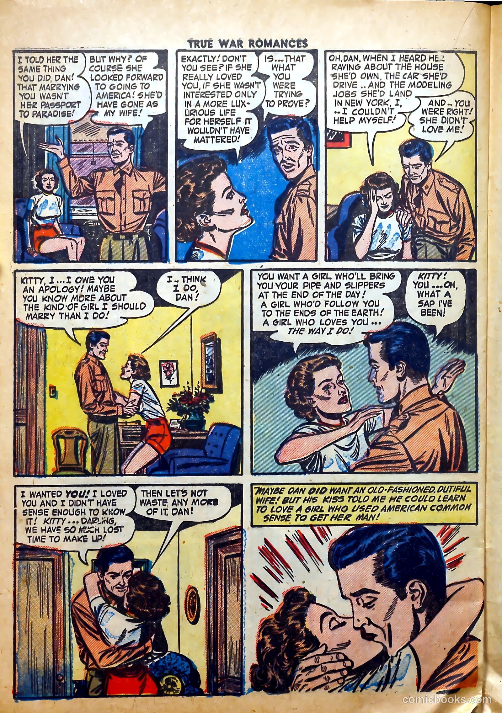 True War Romances #8 (1953) — page 24 of 36
