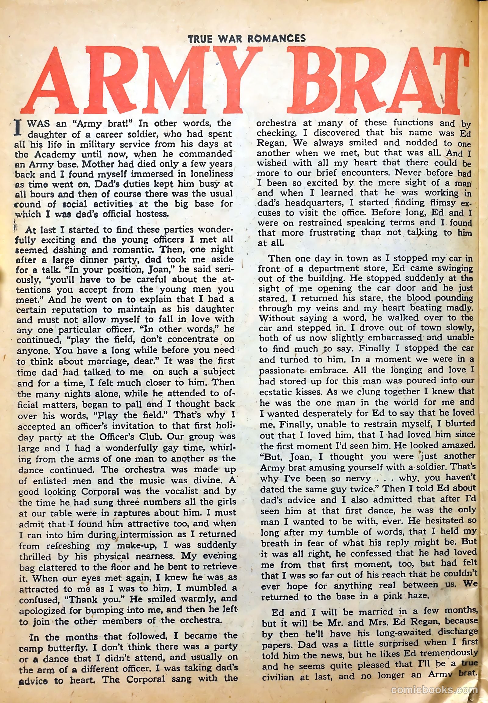 True War Romances #8 (1953) — page 26 of 36