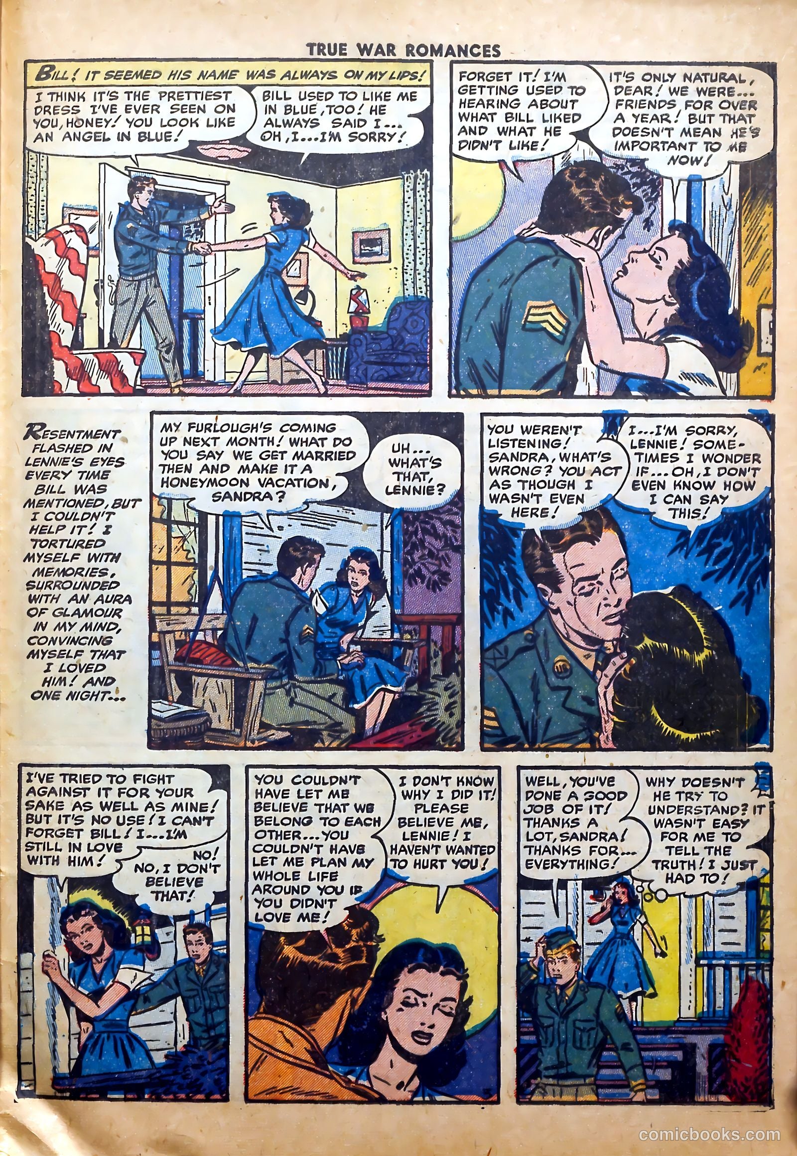 True War Romances #8 (1953) — page 29 of 36