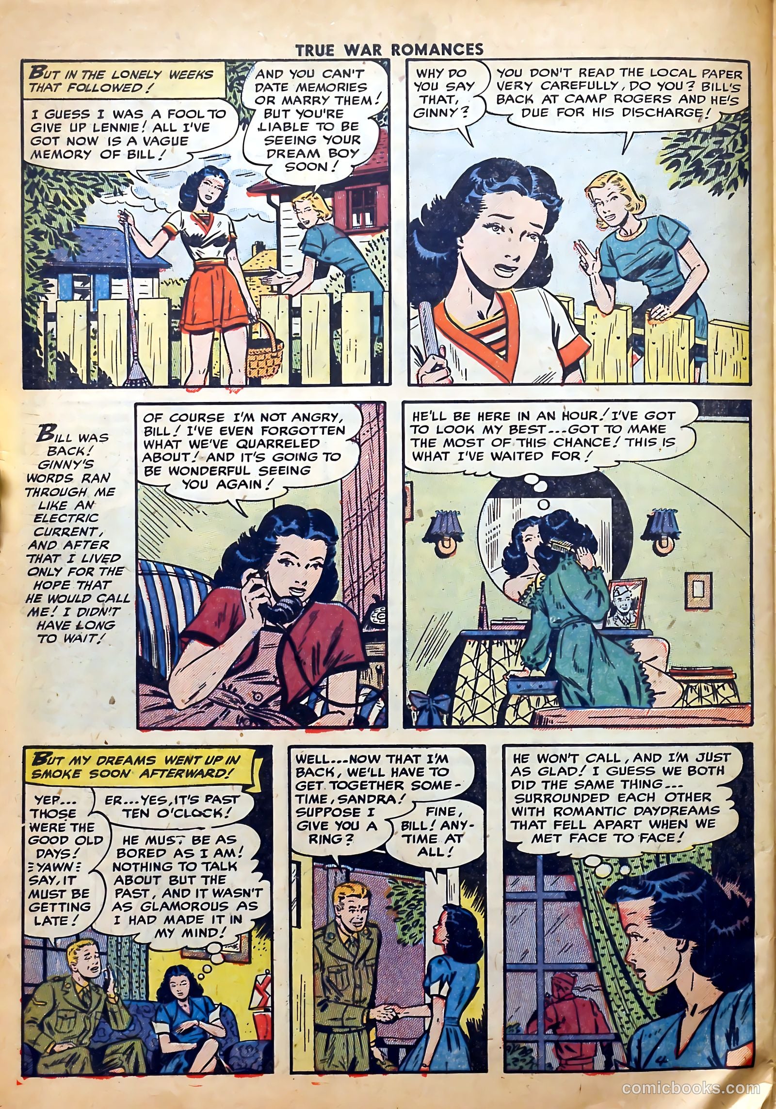 True War Romances #8 (1953) — page 30 of 36