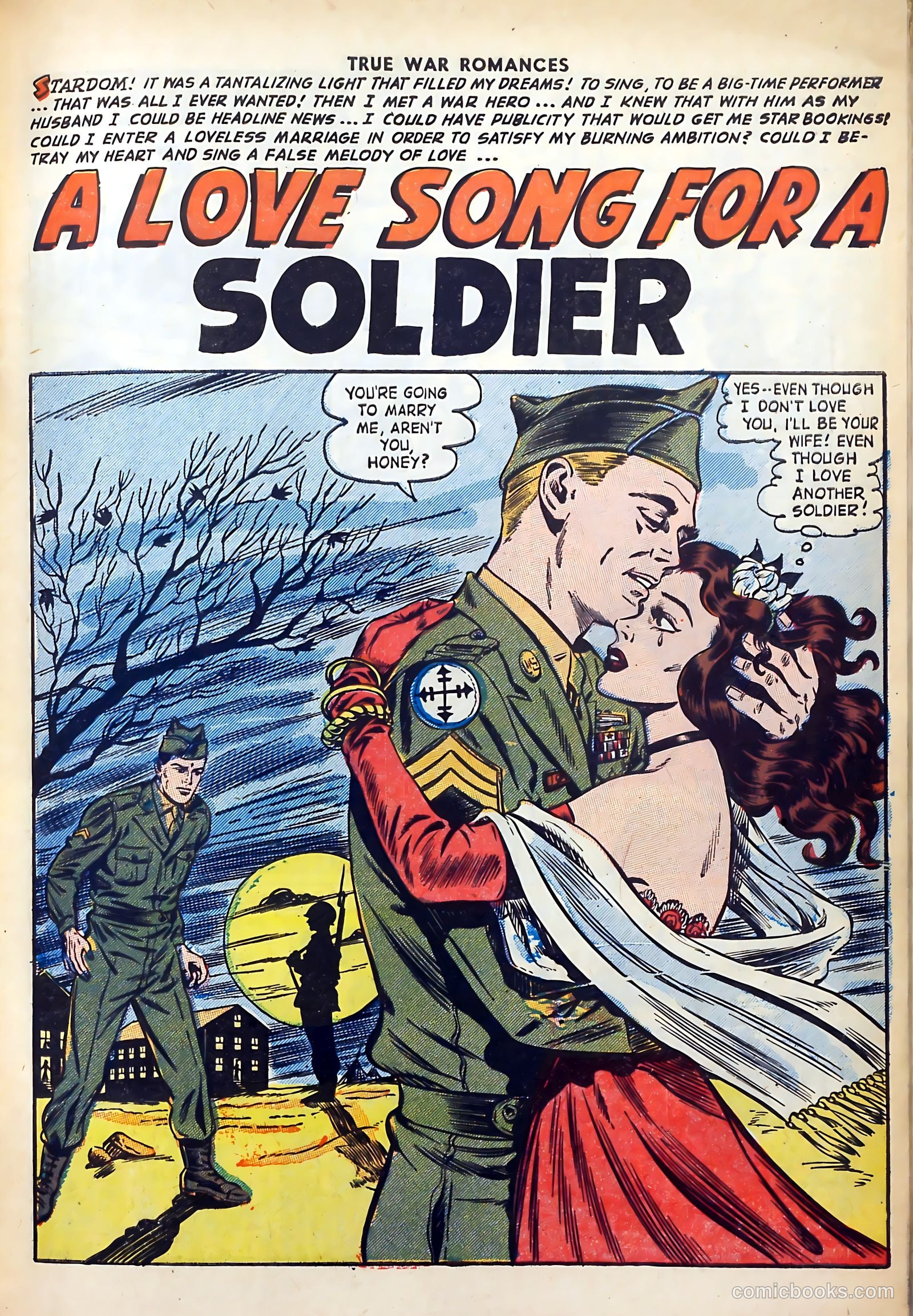 True War Romances #9 (1953) — page 3 of 36