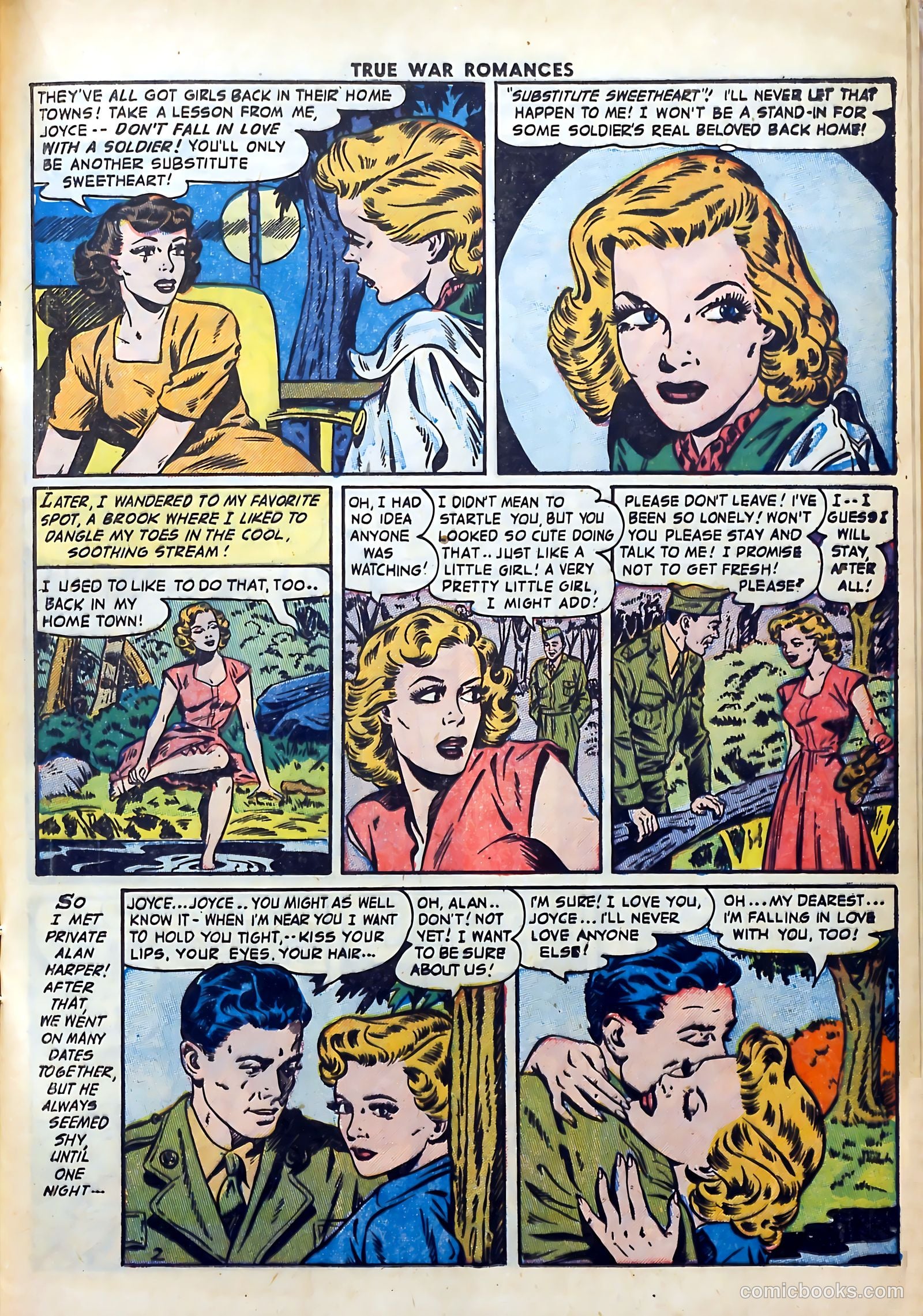 True War Romances #9 (1953) — page 13 of 36
