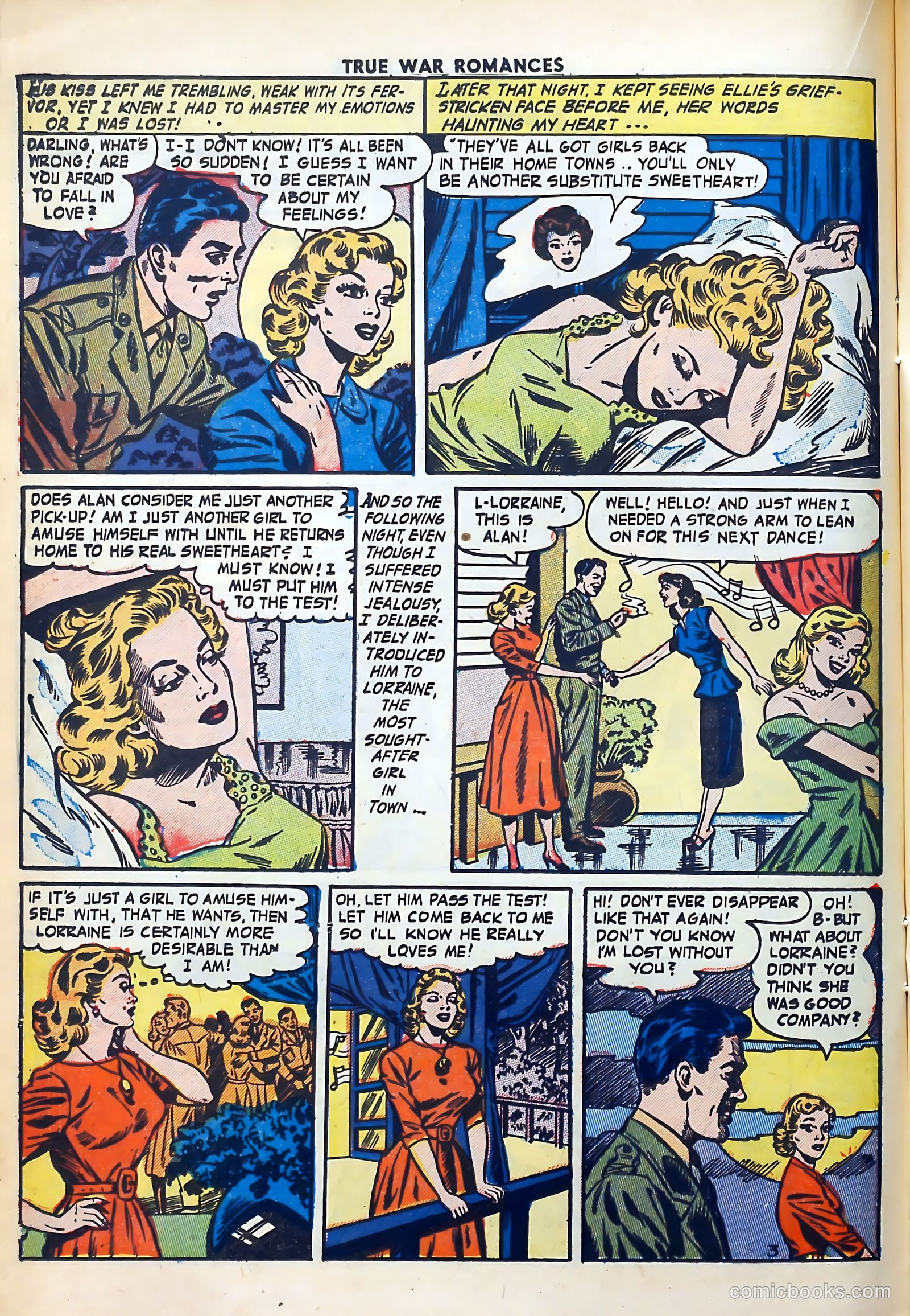 True War Romances #9 (1953) — page 14 of 36