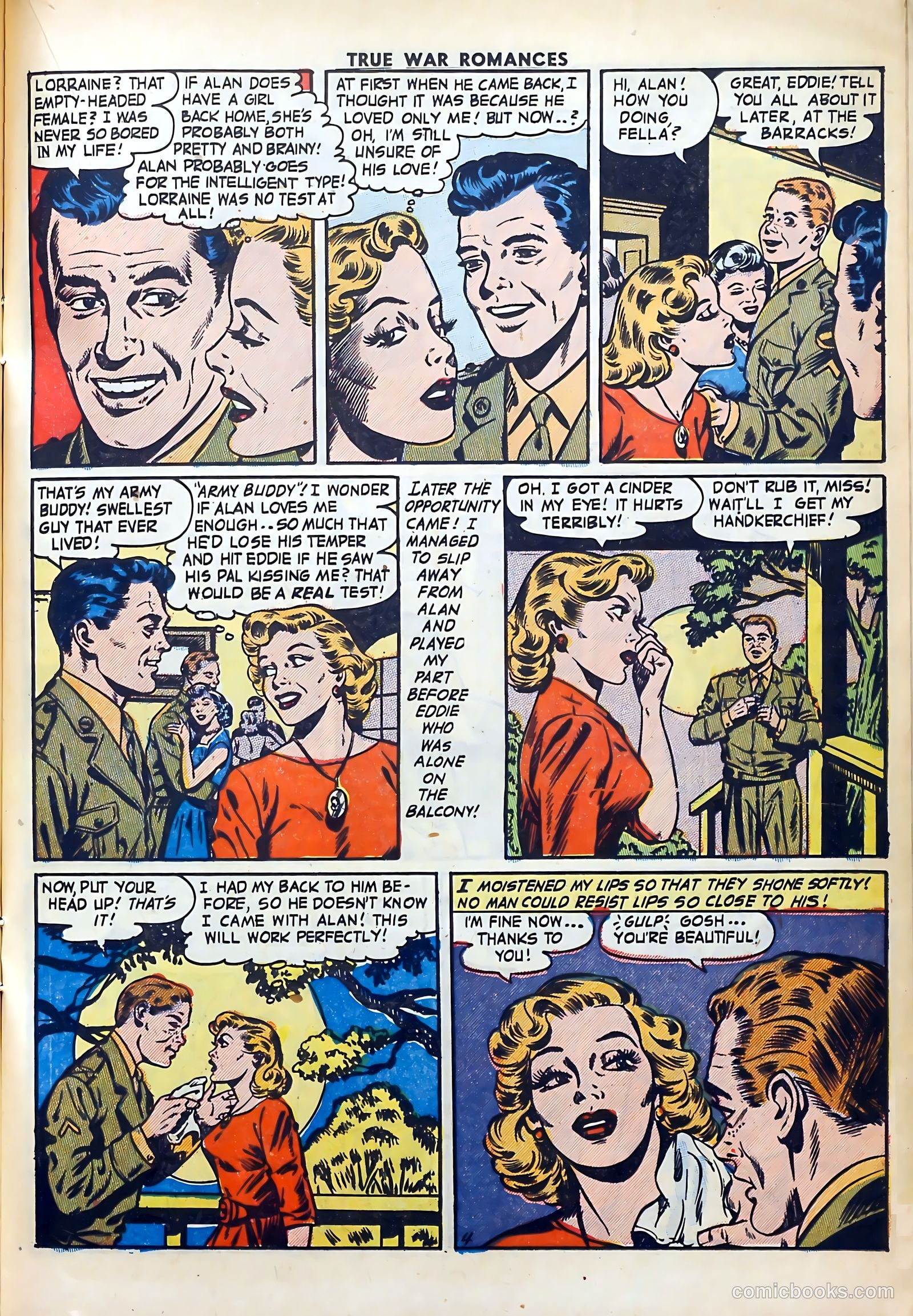 True War Romances #9 (1953) — page 15 of 36