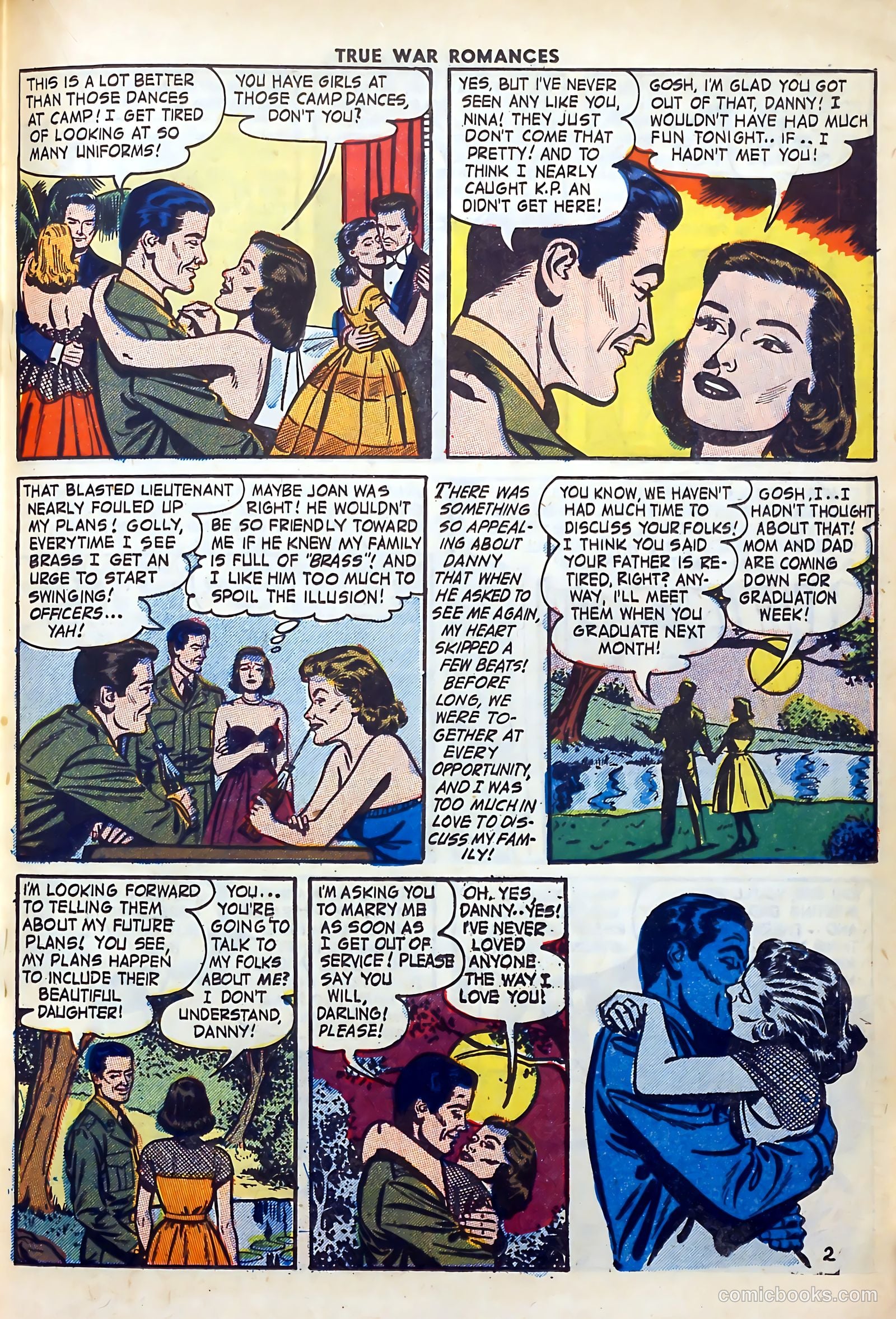 True War Romances #9 (1953) — page 19 of 36