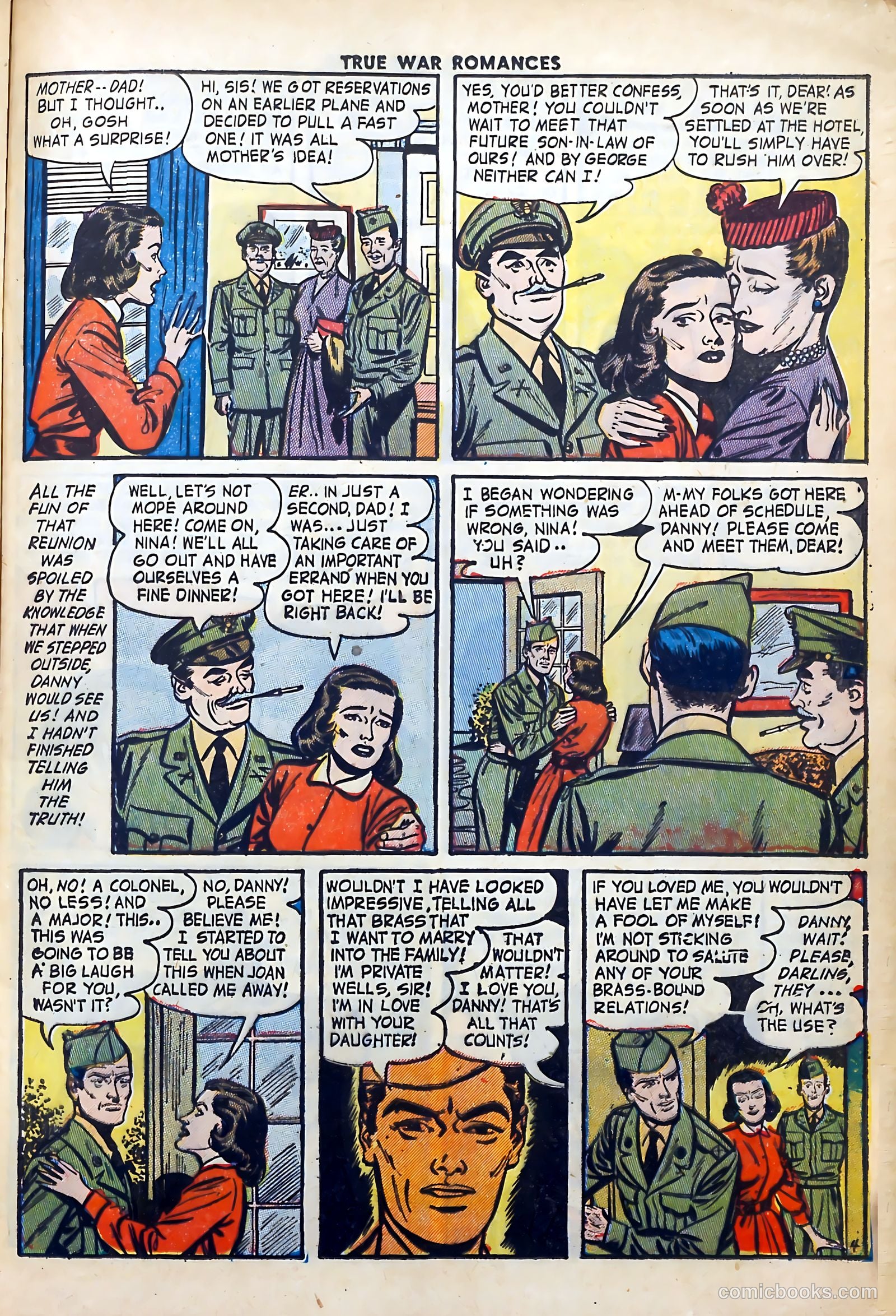 True War Romances #9 (1953) — page 21 of 36
