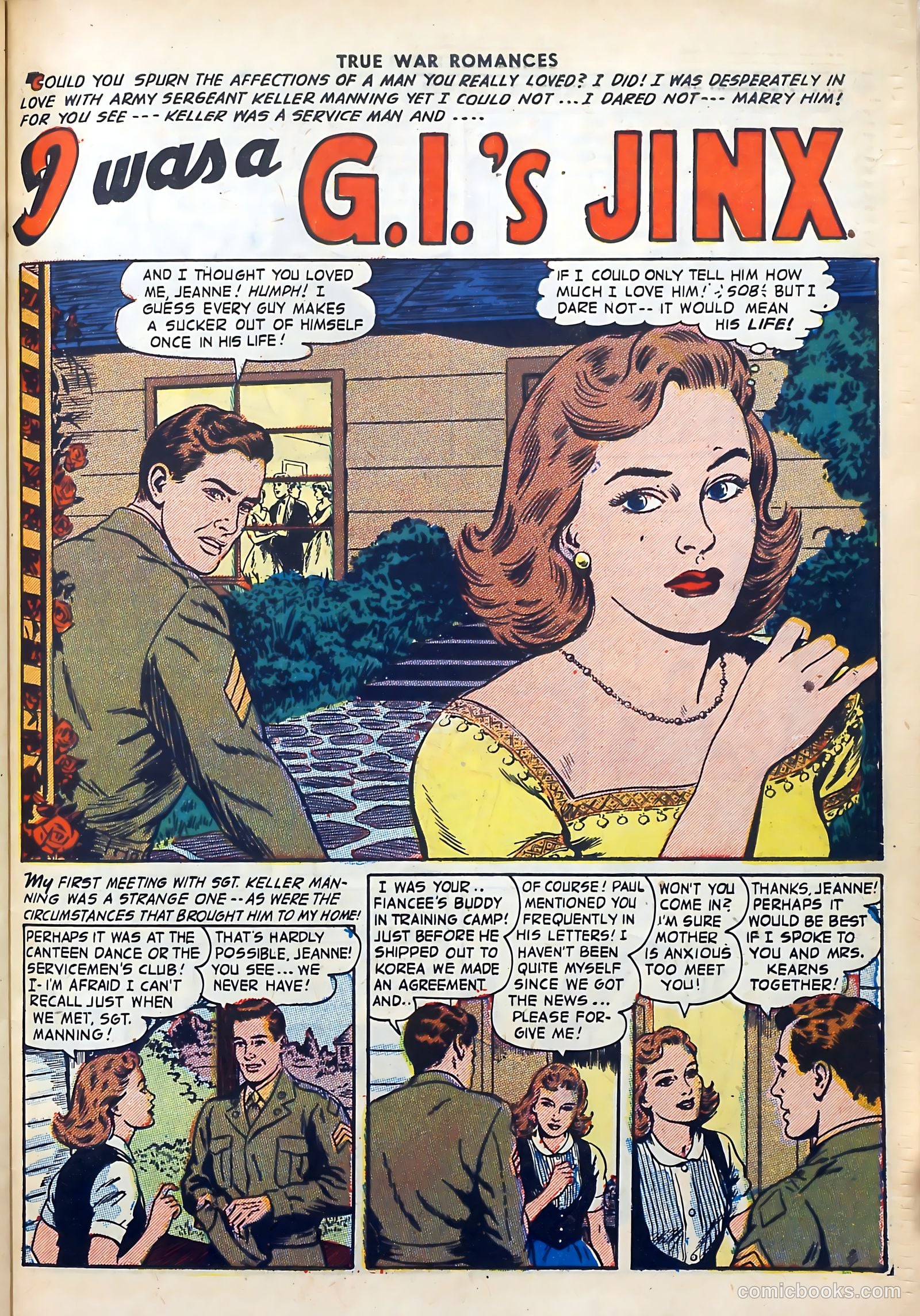 True War Romances #9 (1953) — page 27 of 36