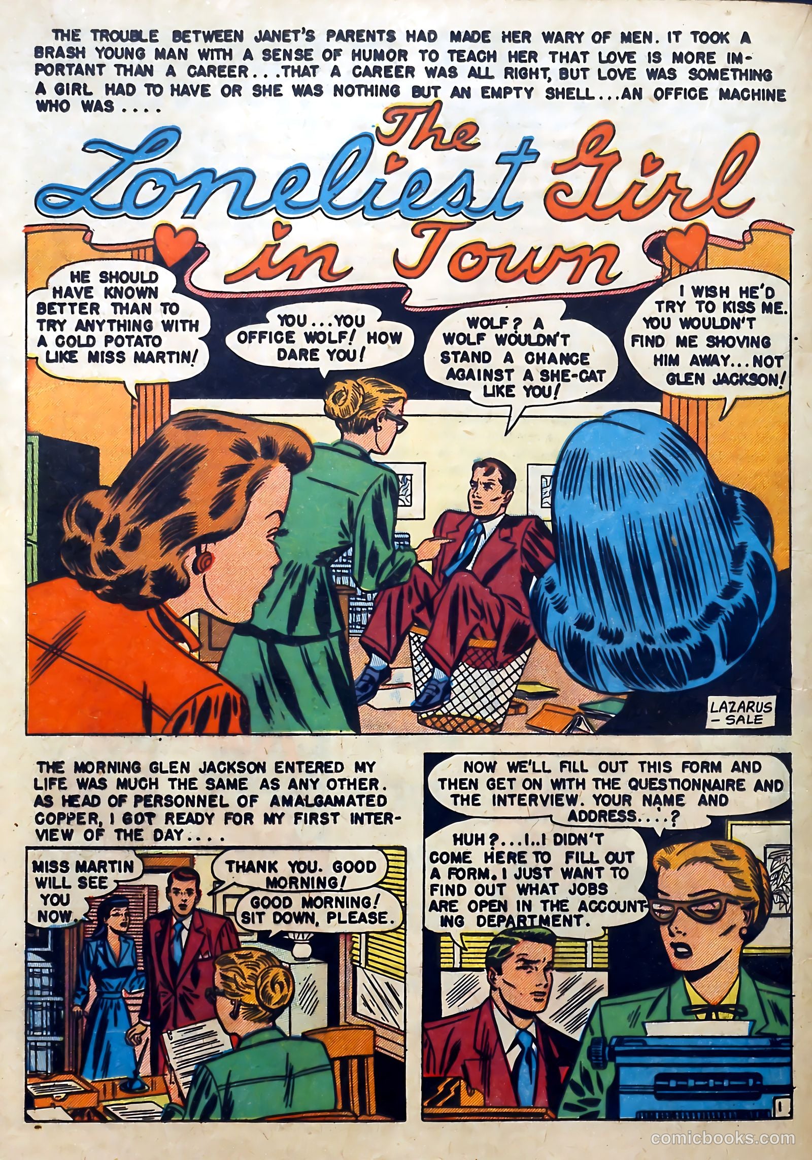 Truthful Love #2 (1950) — page 20 of 36