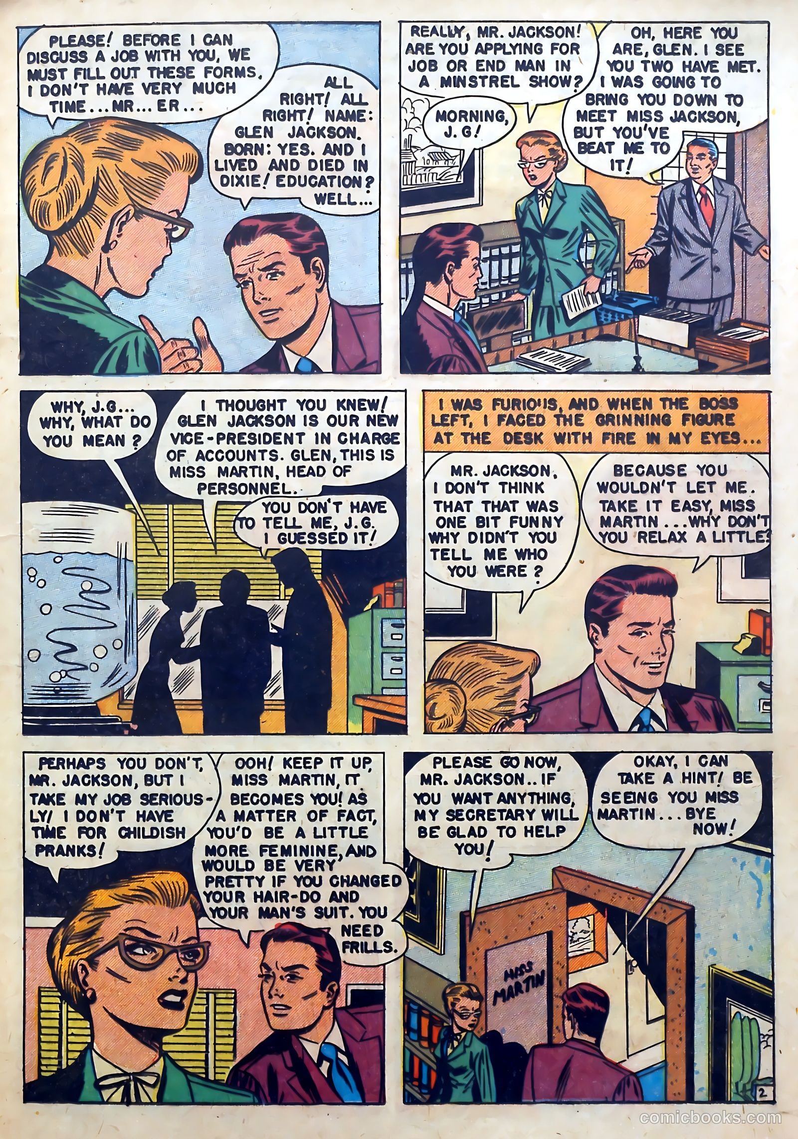 Truthful Love #2 (1950) — page 21 of 36