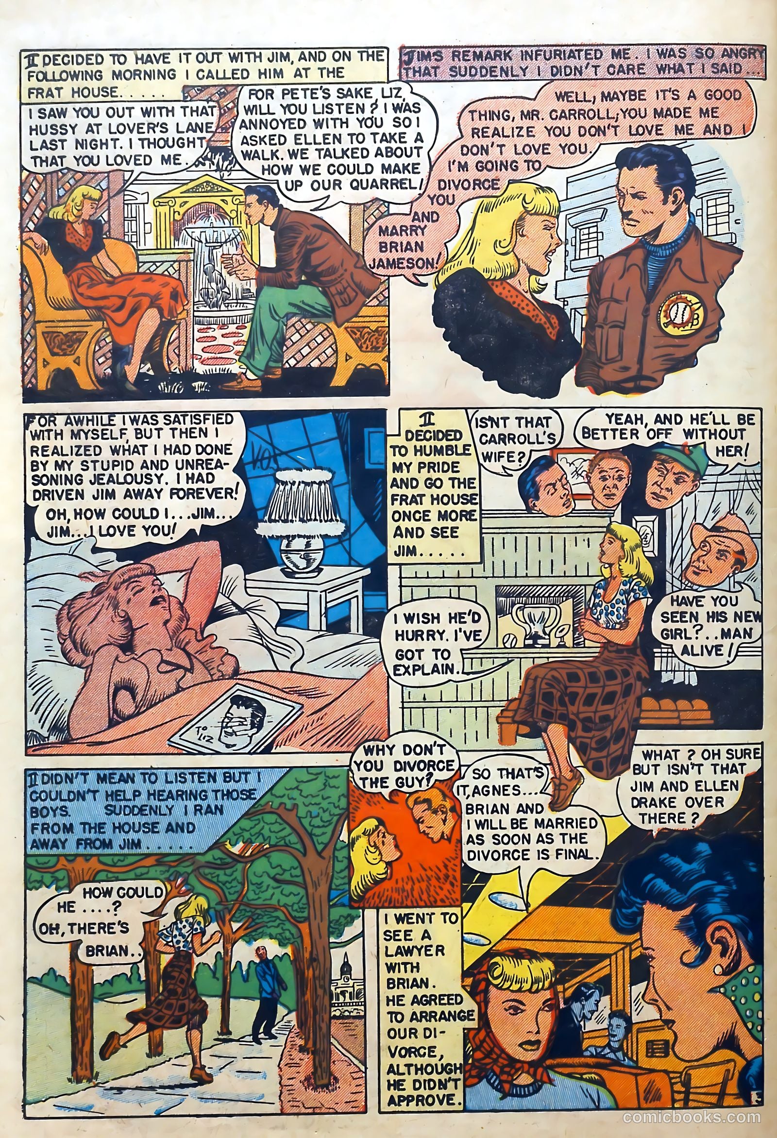 Truthful Love #2 (1950) — page 30 of 36