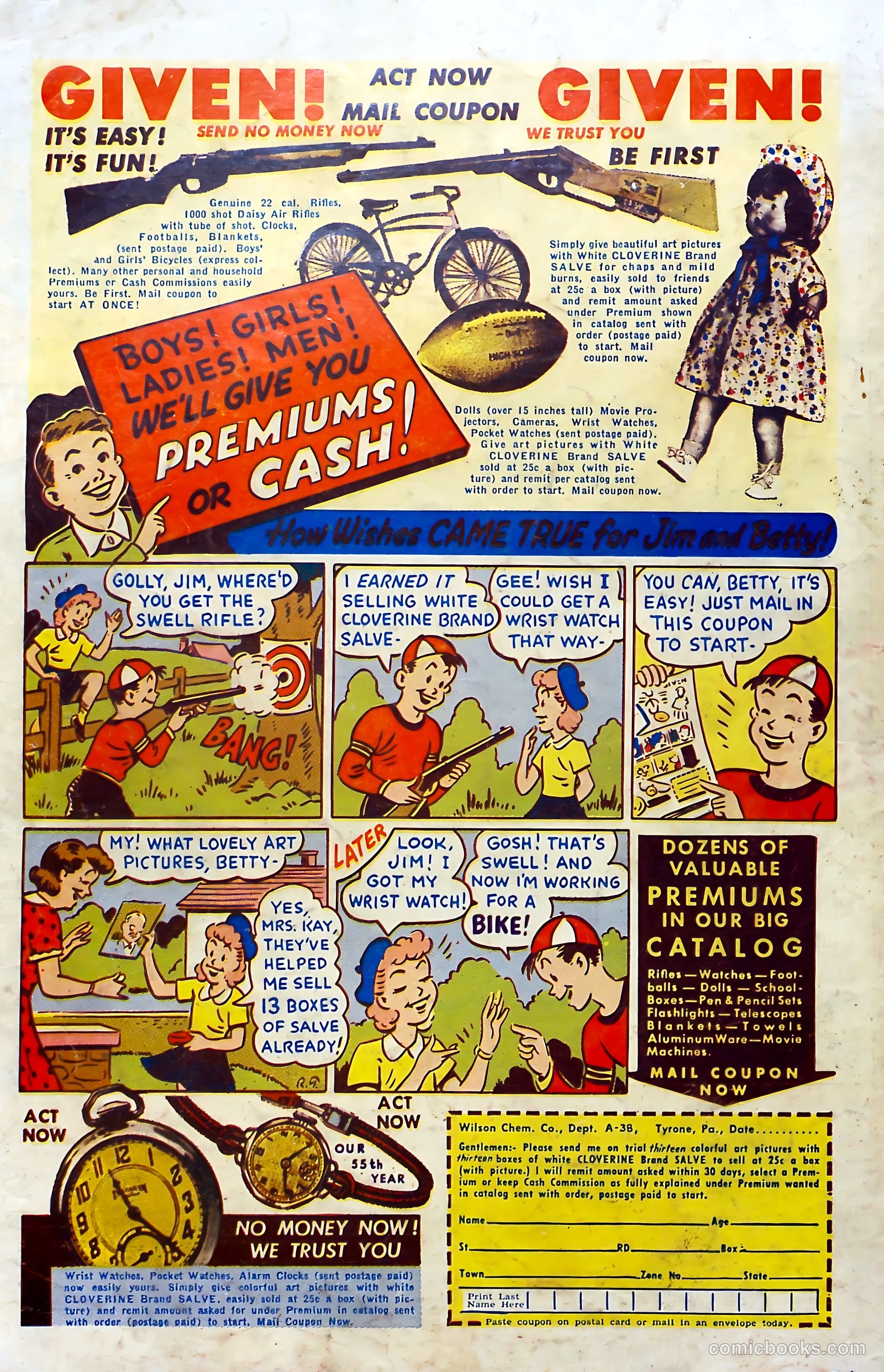 Truthful Love #2 (1950) — page 36 of 36