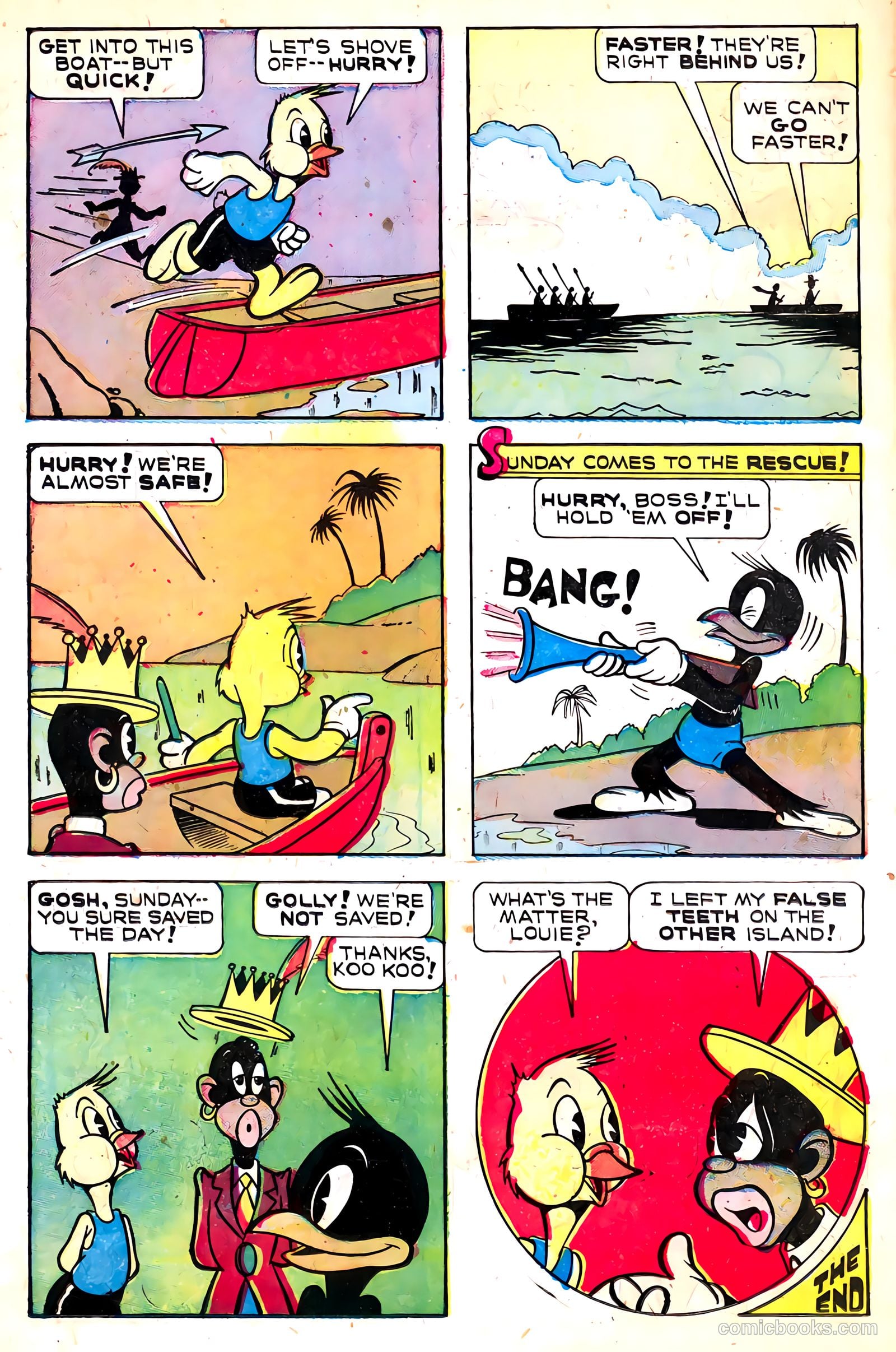 Tuffy Turtle #1 (1958) — page 22 of 36
