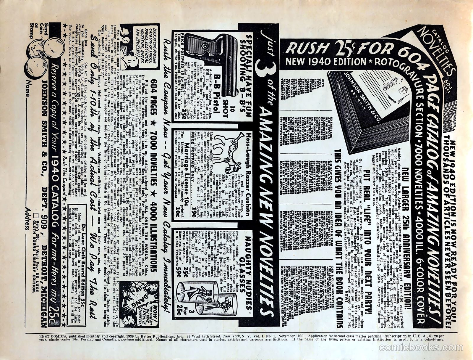 Best Comics #1 (1939) — page 2 of 68