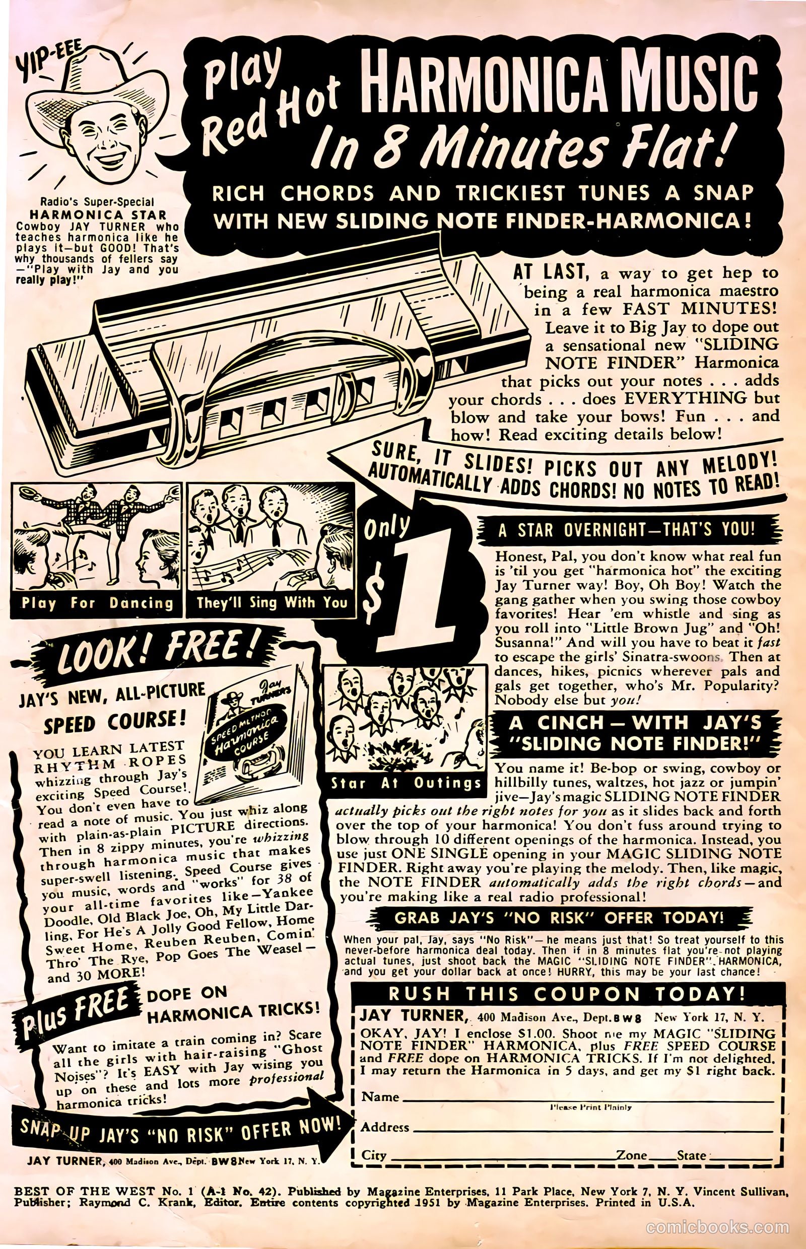 Best of the West #1 (1951) — page 2 of 36