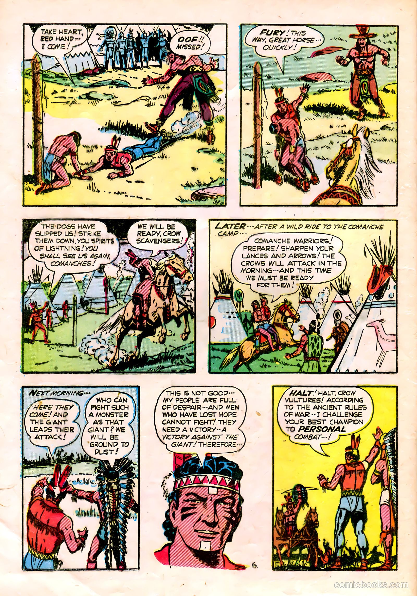 Best of the West #1 (1951) — page 8 of 36