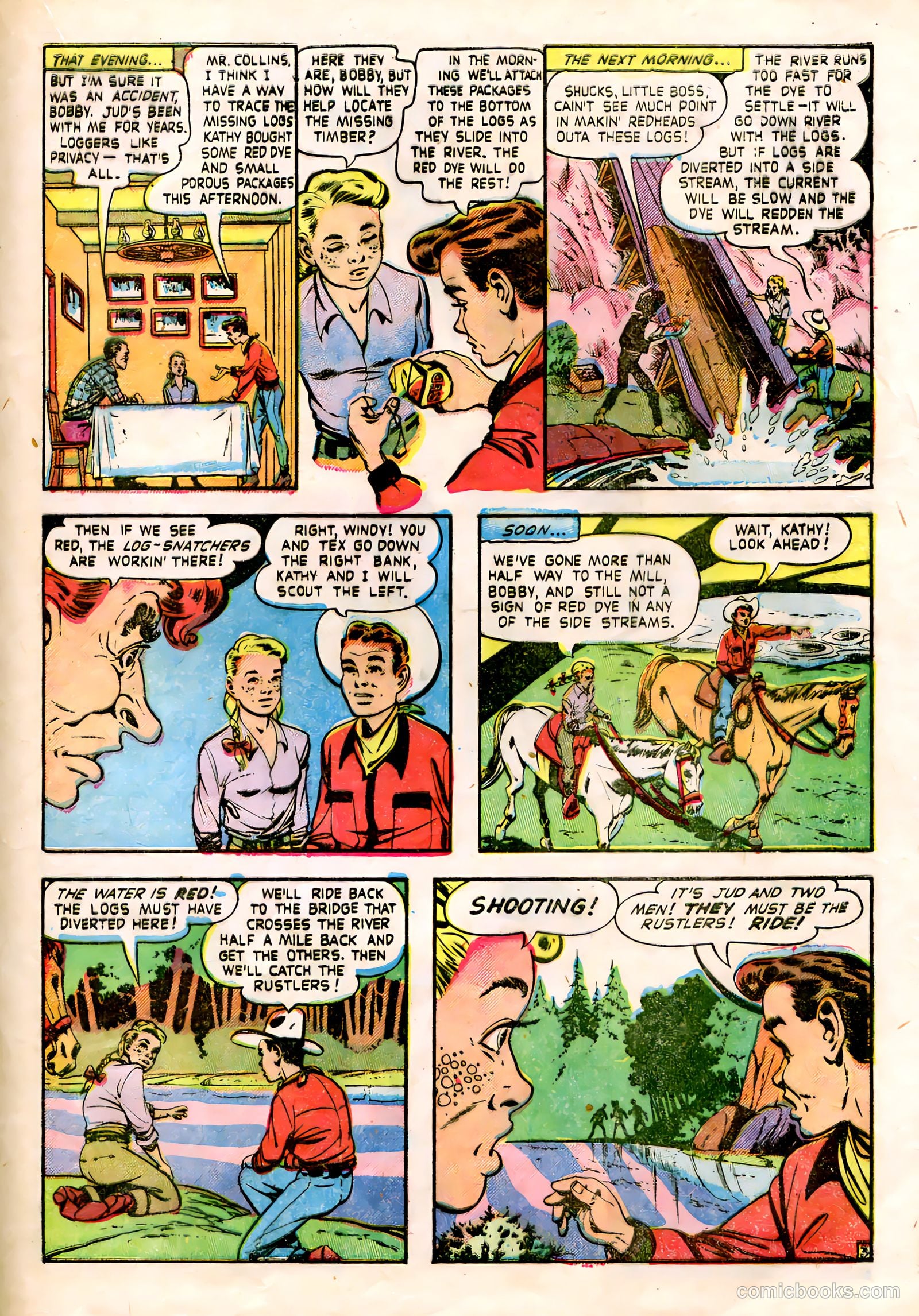 Best of the West #1 (1951) — page 21 of 36