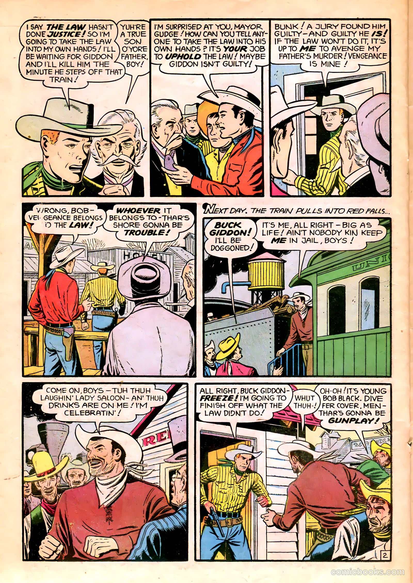 Best of the West #10 (1960) — page 20 of 36