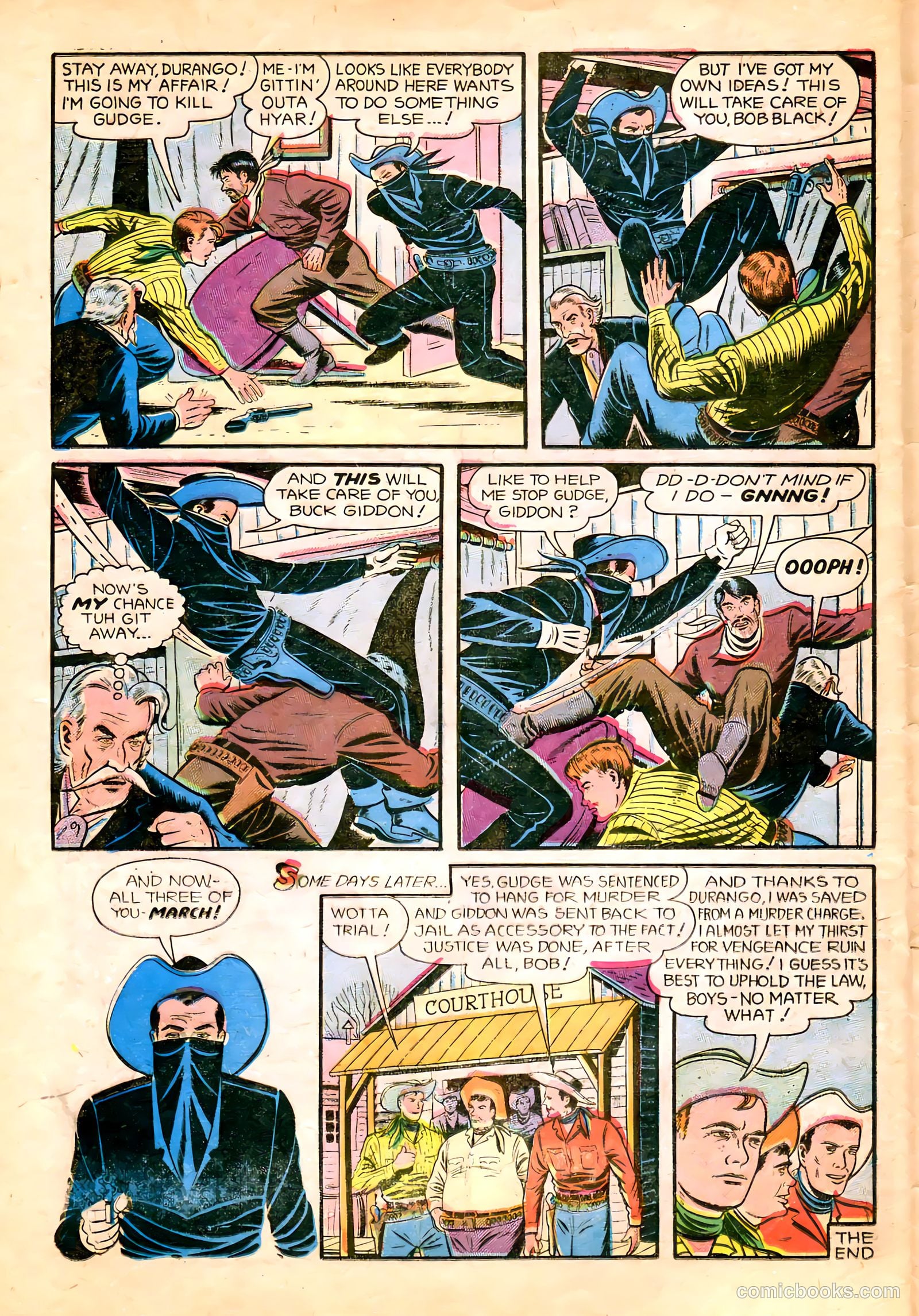 Best of the West #10 (1960) — page 25 of 36