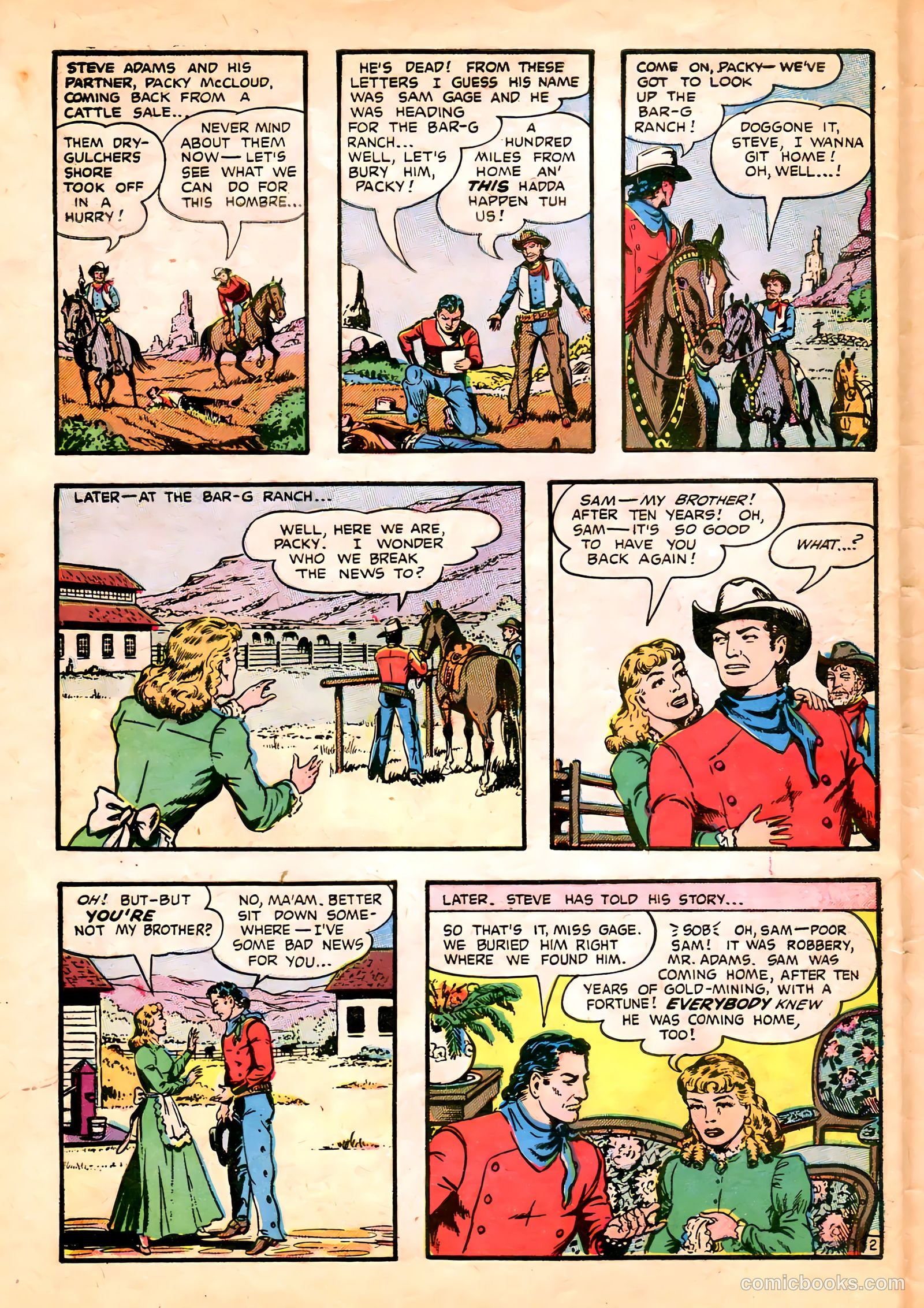 Best of the West #10 (1960) — page 28 of 36