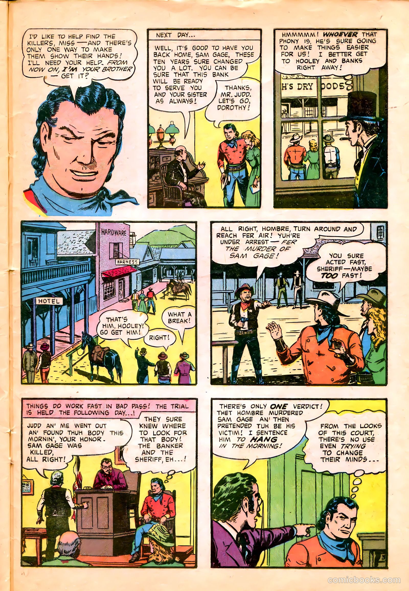 Best of the West #10 (1960) — page 29 of 36