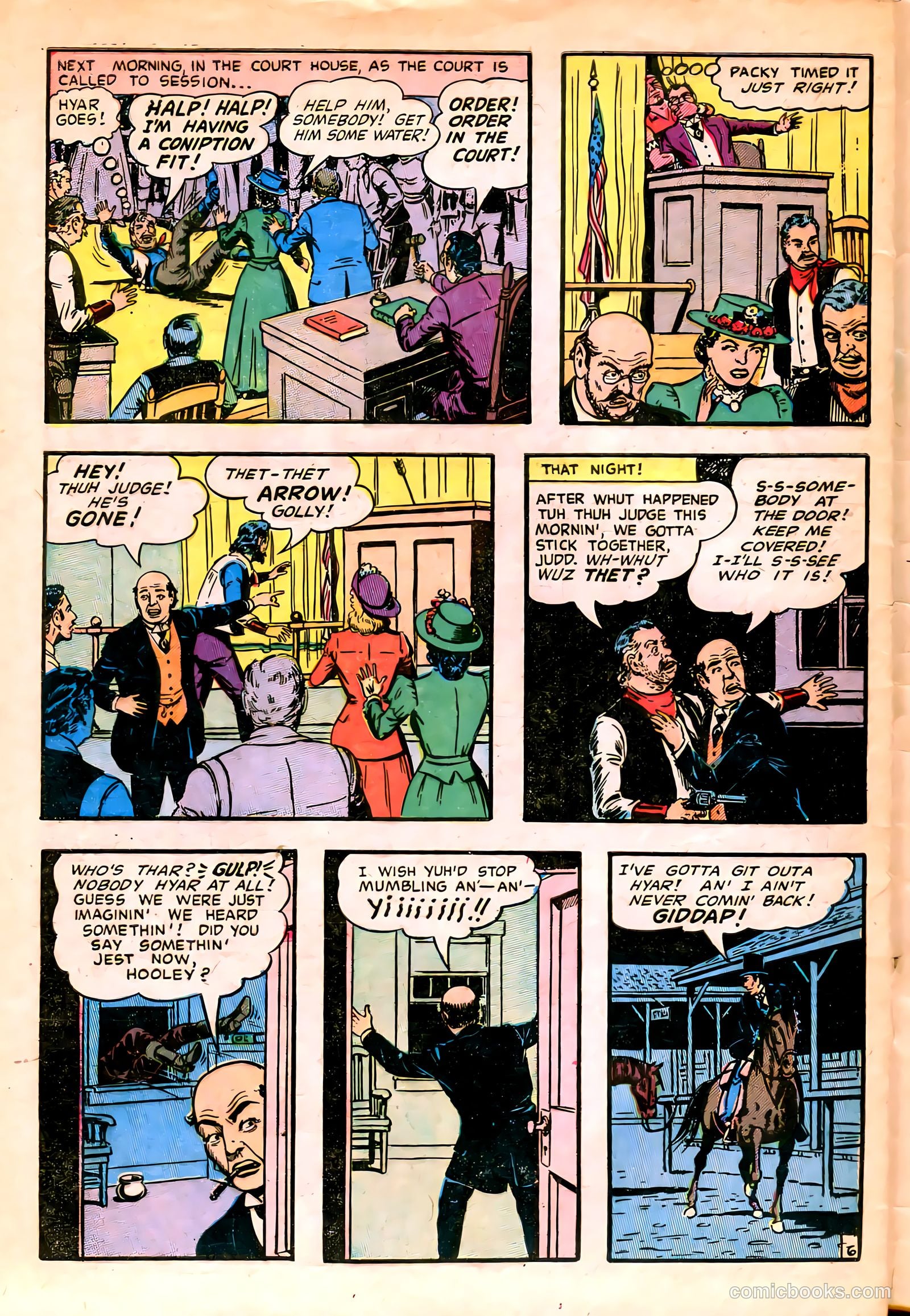 Best of the West #10 (1960) — page 32 of 36
