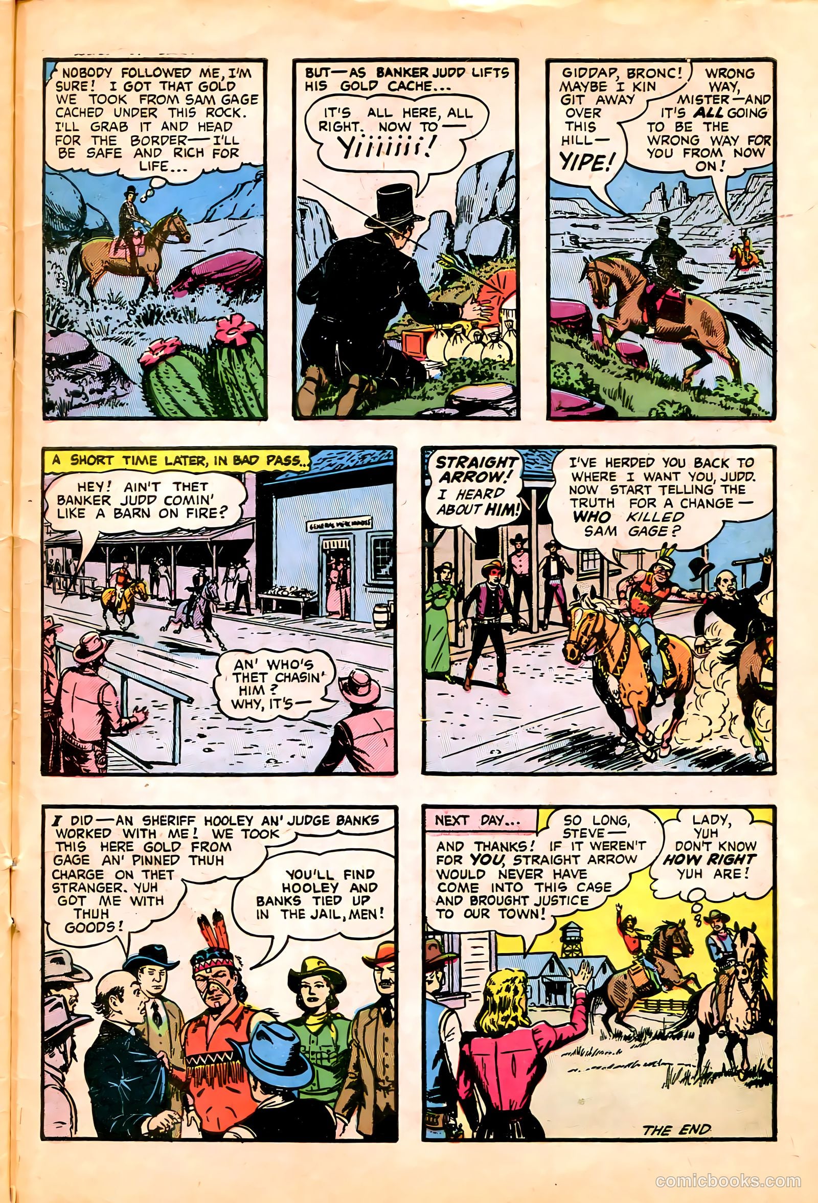 Best of the West #10 (1960) — page 33 of 36