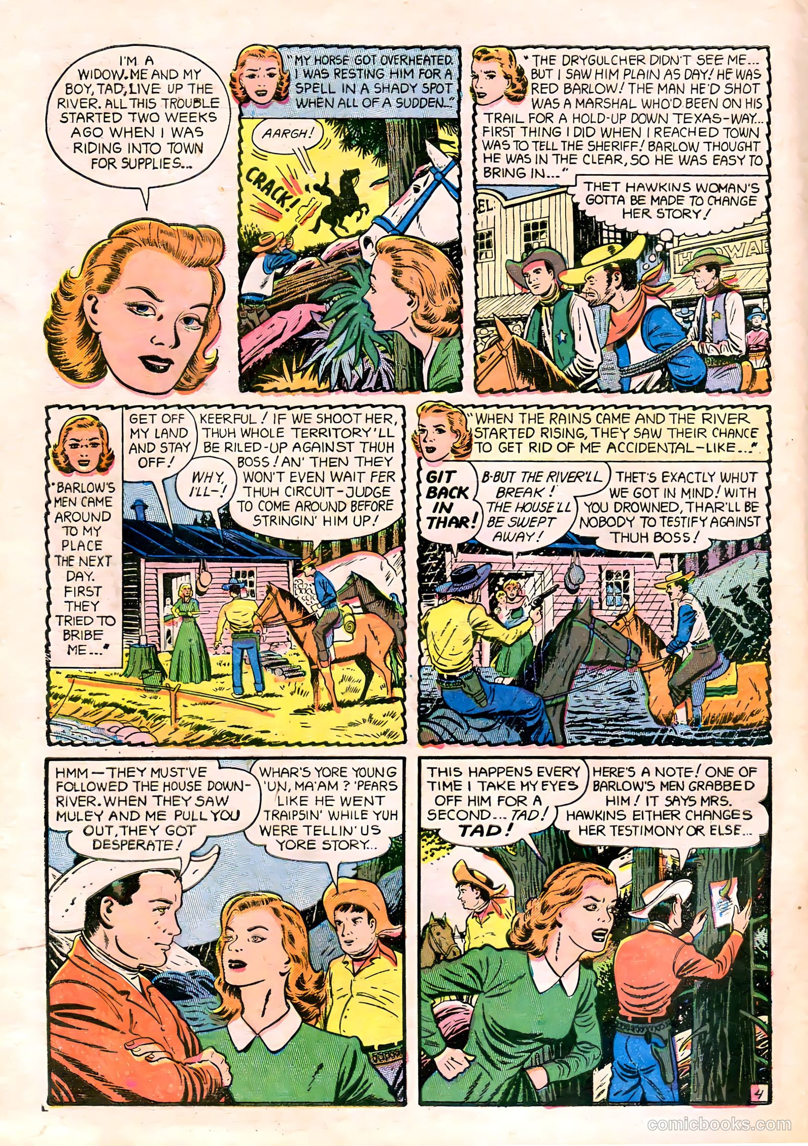 Best of the West #12 (1954) — page 6 of 36