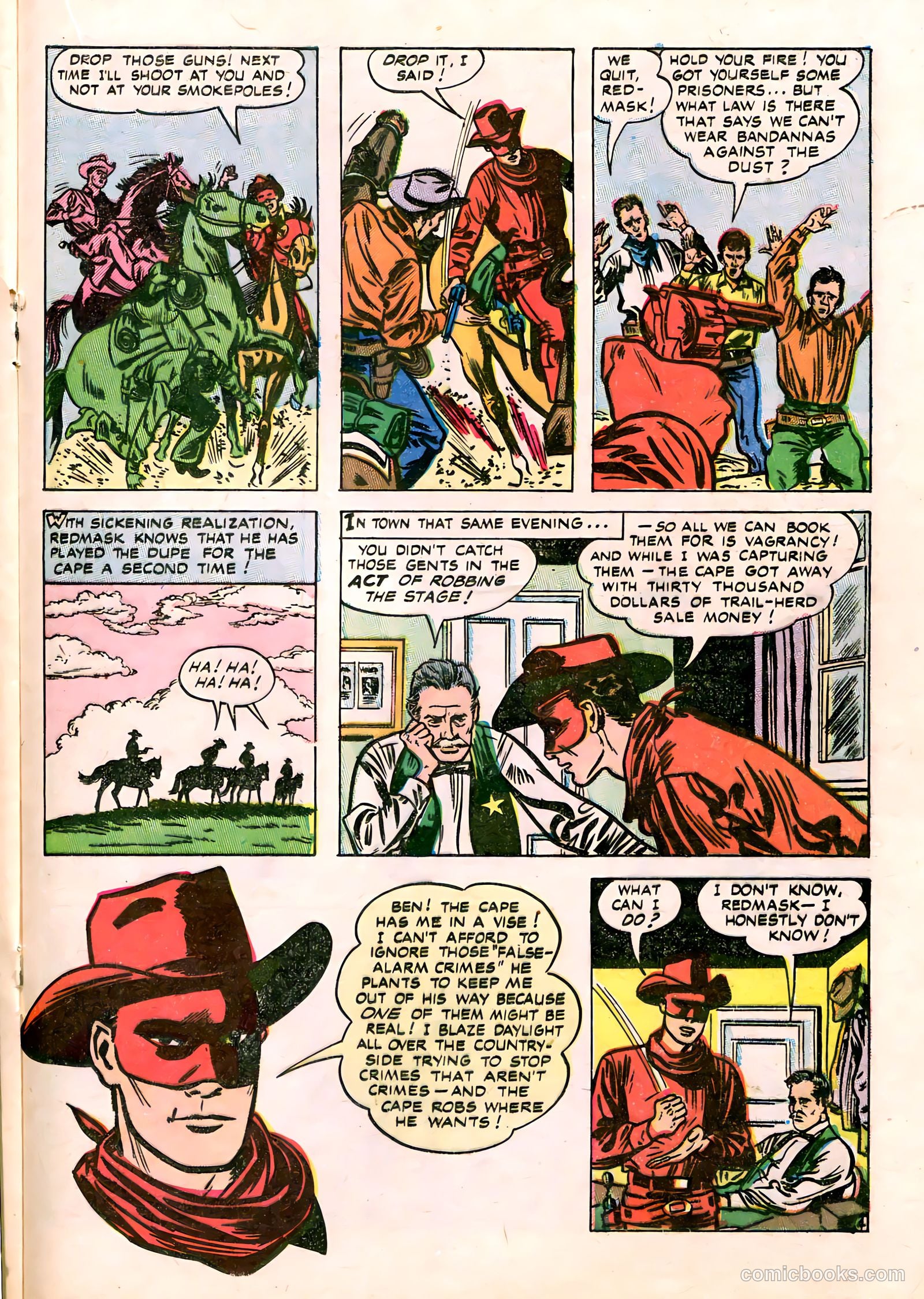 Best of the West #12 (1954) — page 21 of 36